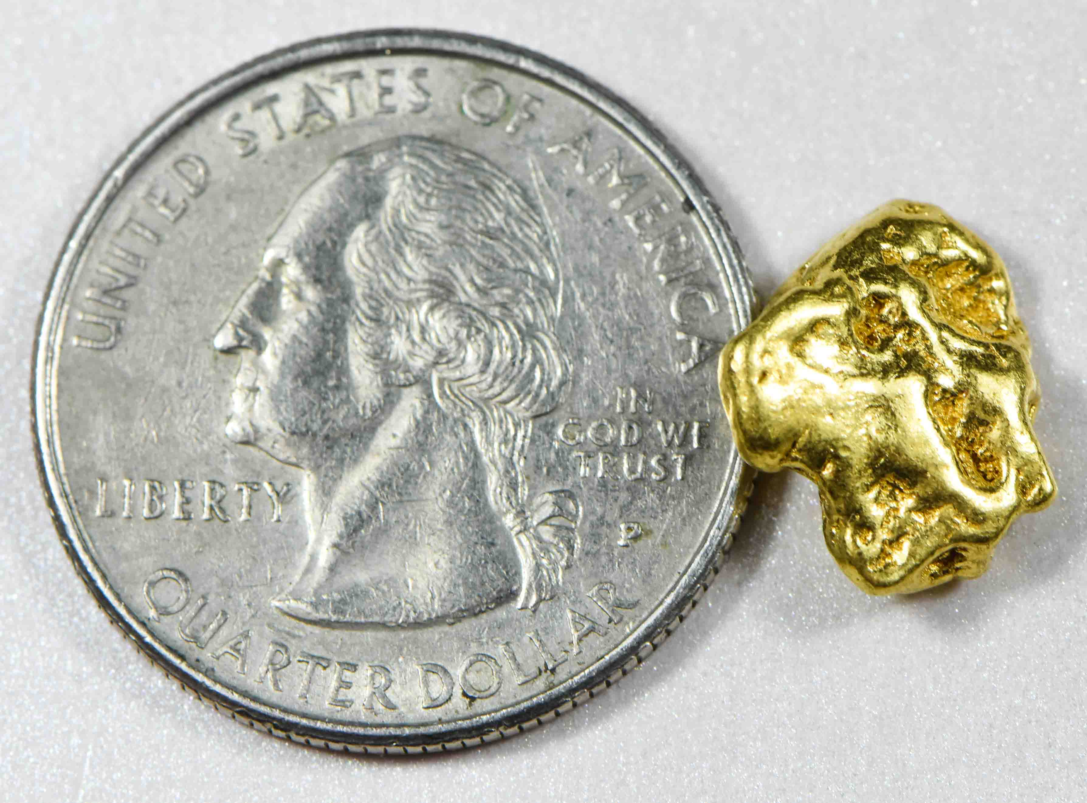 #295 Alaskan BC Natural Gold Nugget 4.77 Grams Genuine