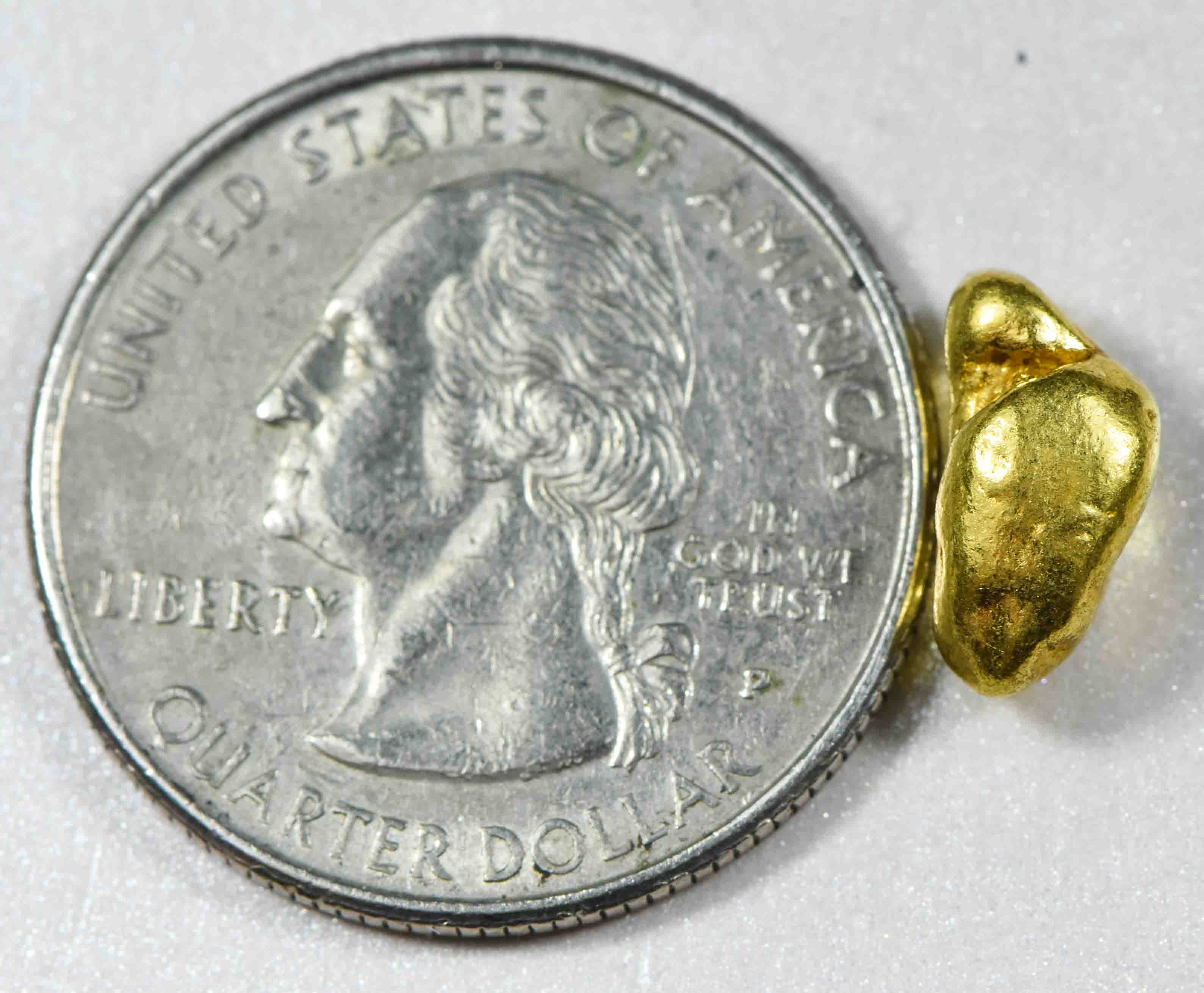 #296 Alaskan BC Natural Gold Nugget 3.27 Grams Genuine