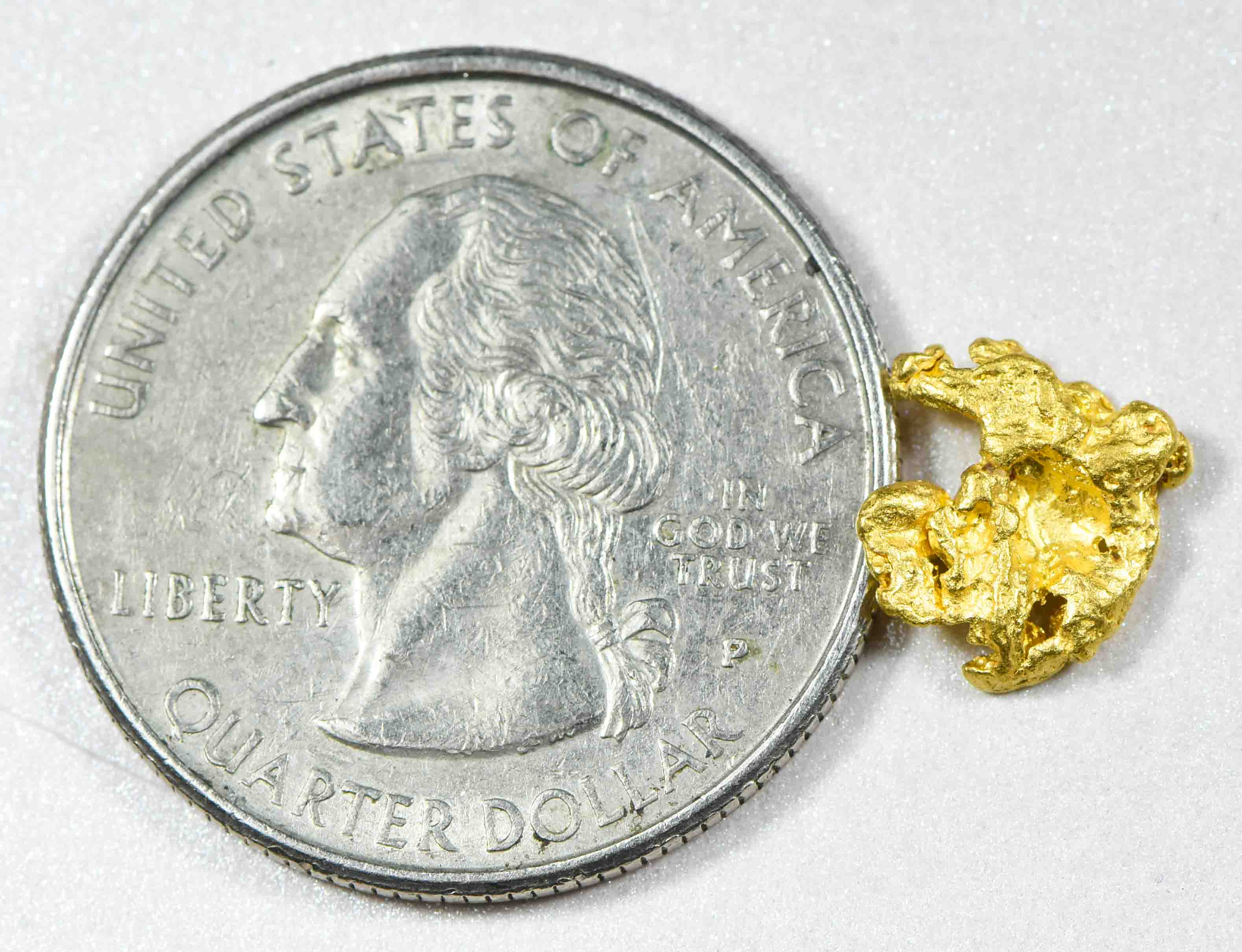 #722 Natural Gold Nugget Australian .91 Grams Genuine