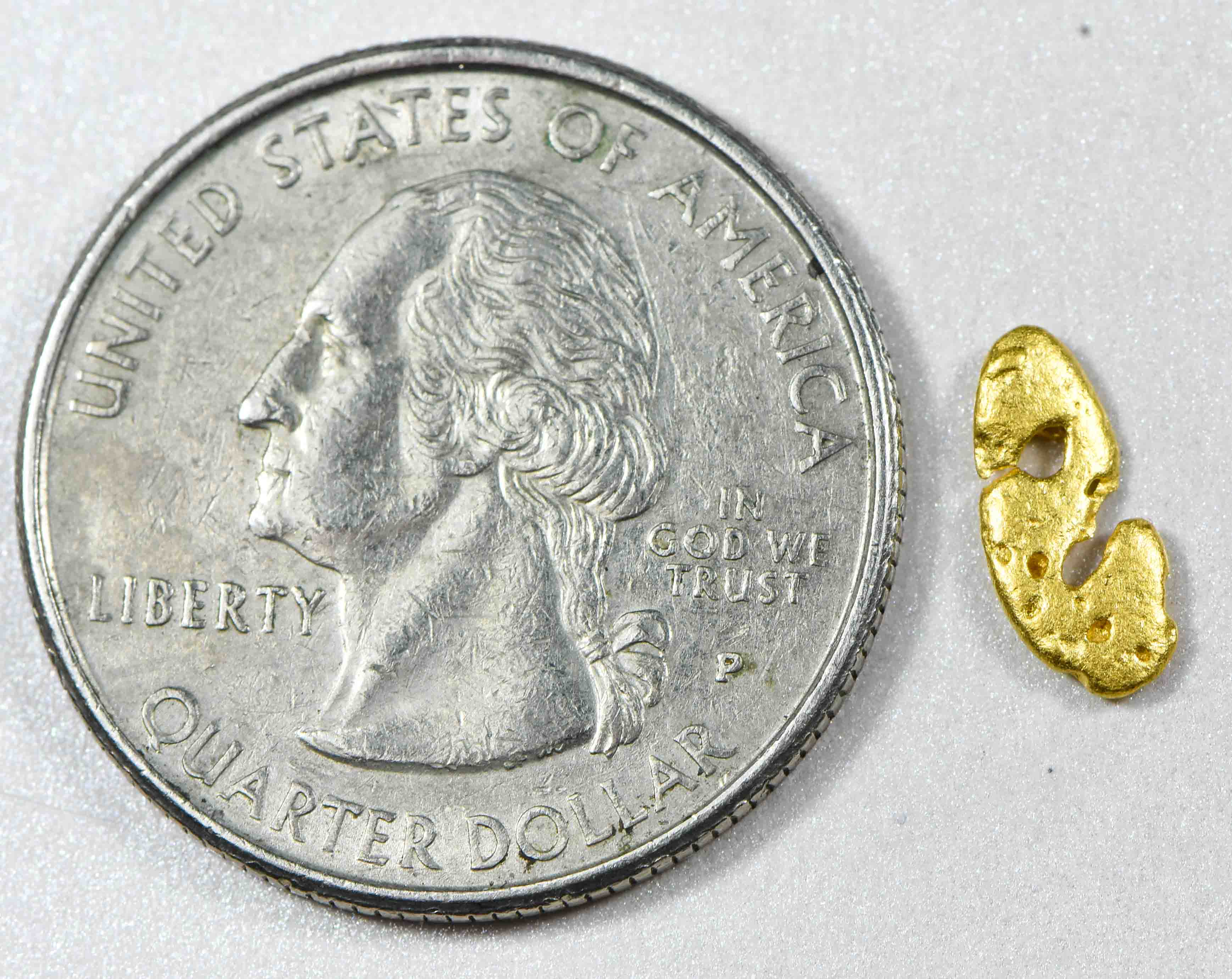 #737 Natural Gold Nugget Australian .45 Grams Genuine