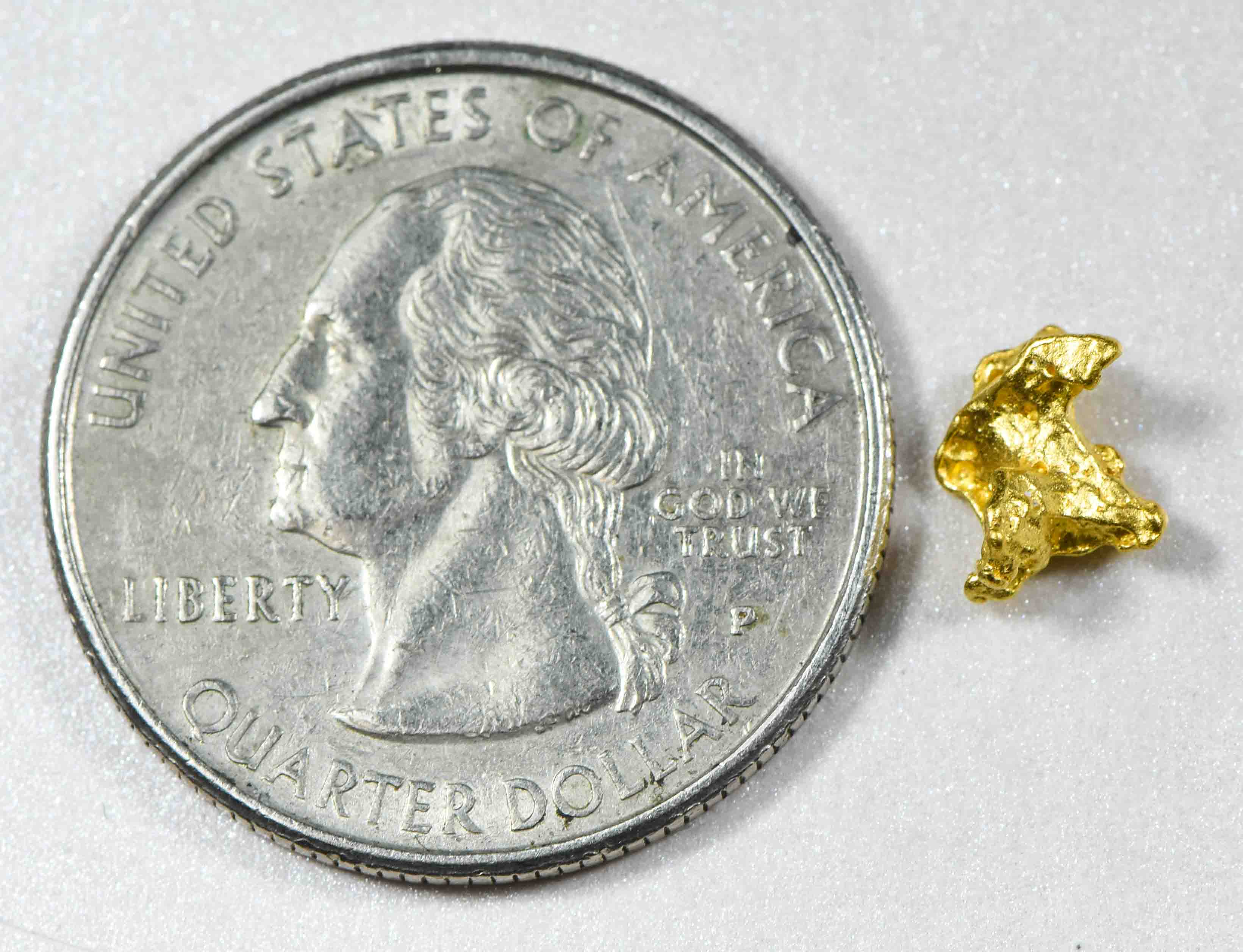 #757 Natural Gold Nugget Australian .69 Grams Genuine