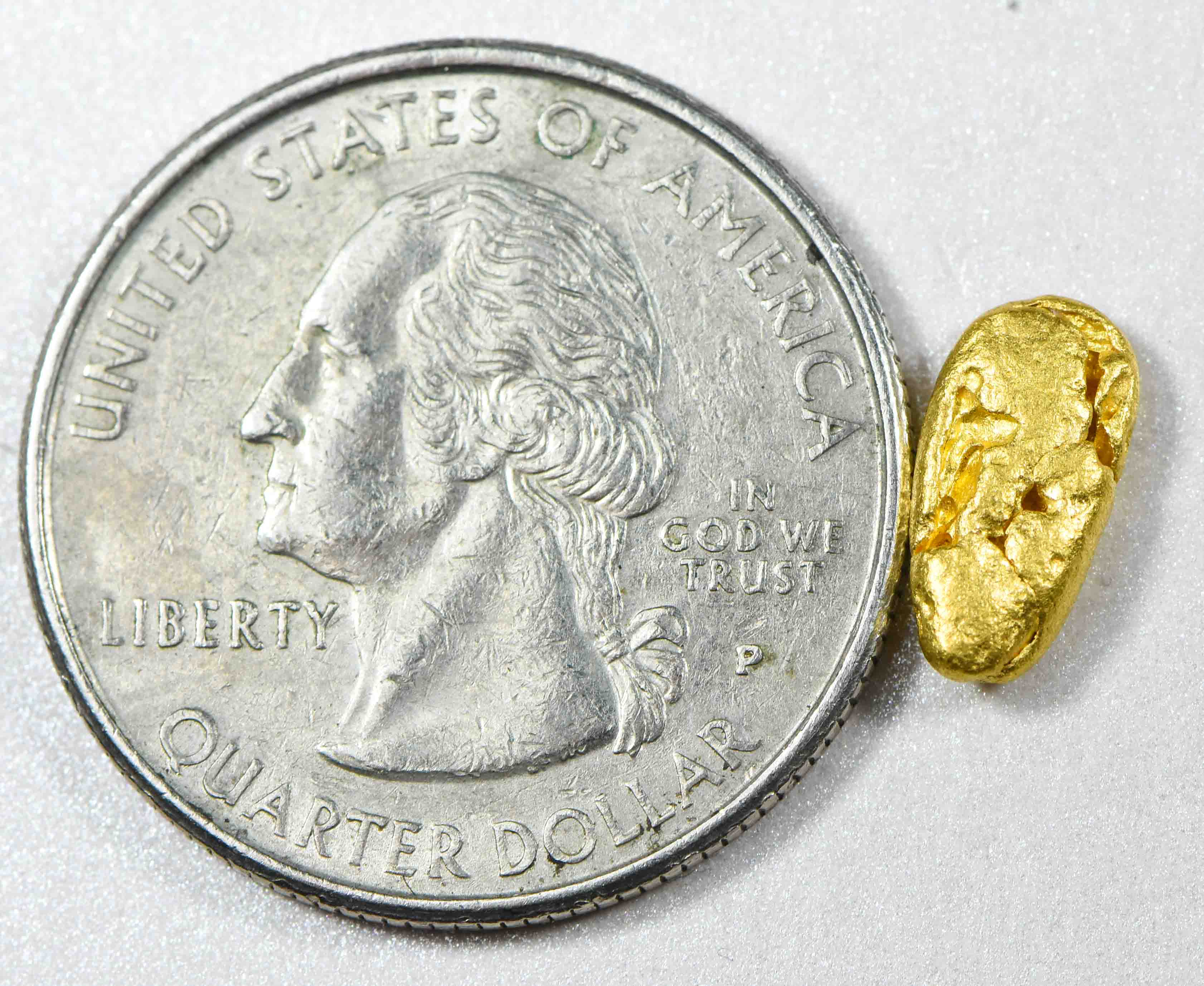 #760 Natural Gold Nugget Australian 1.32 Grams Genuine