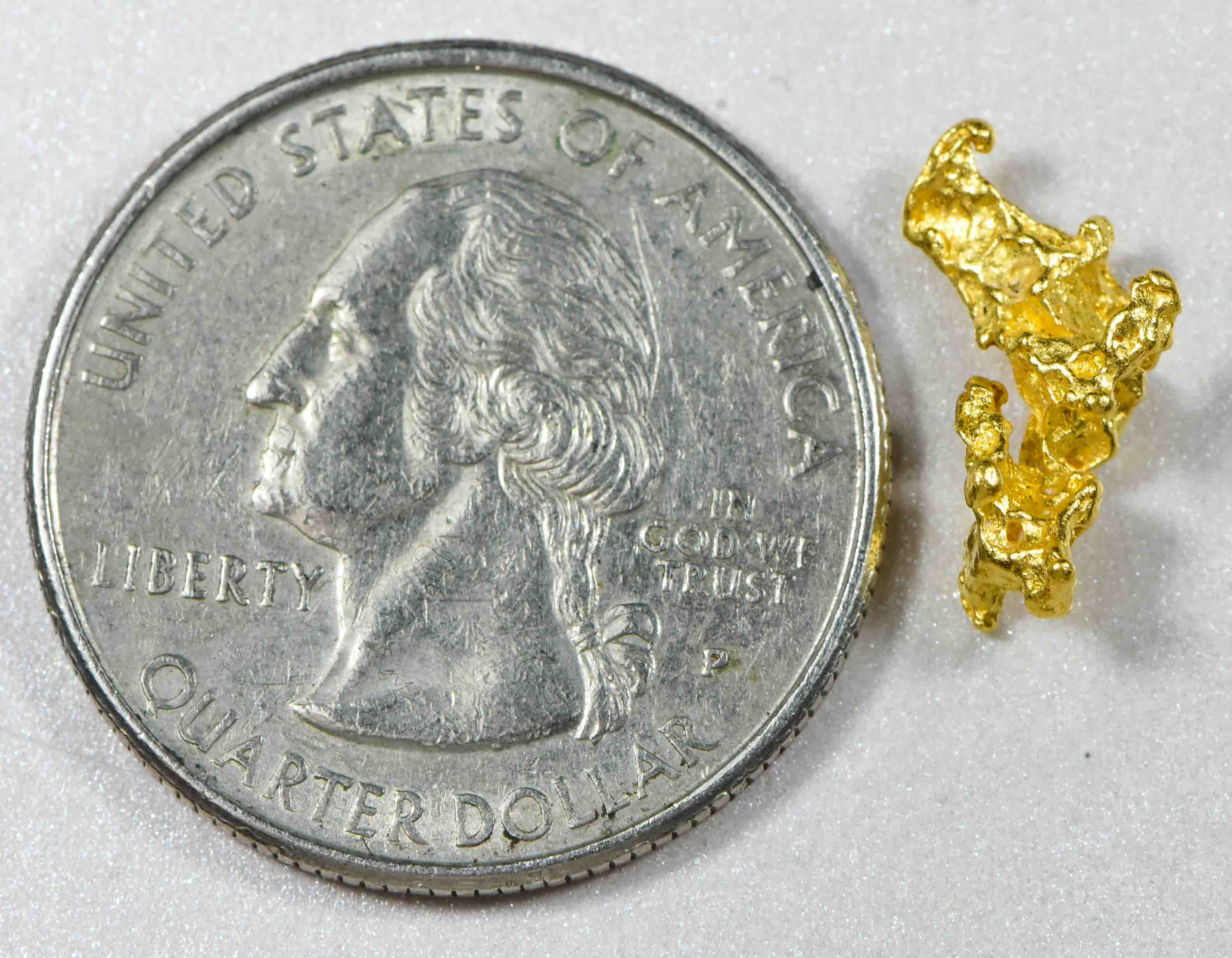 #766 Natural Gold Nugget Australian 1.26 Grams Genuine