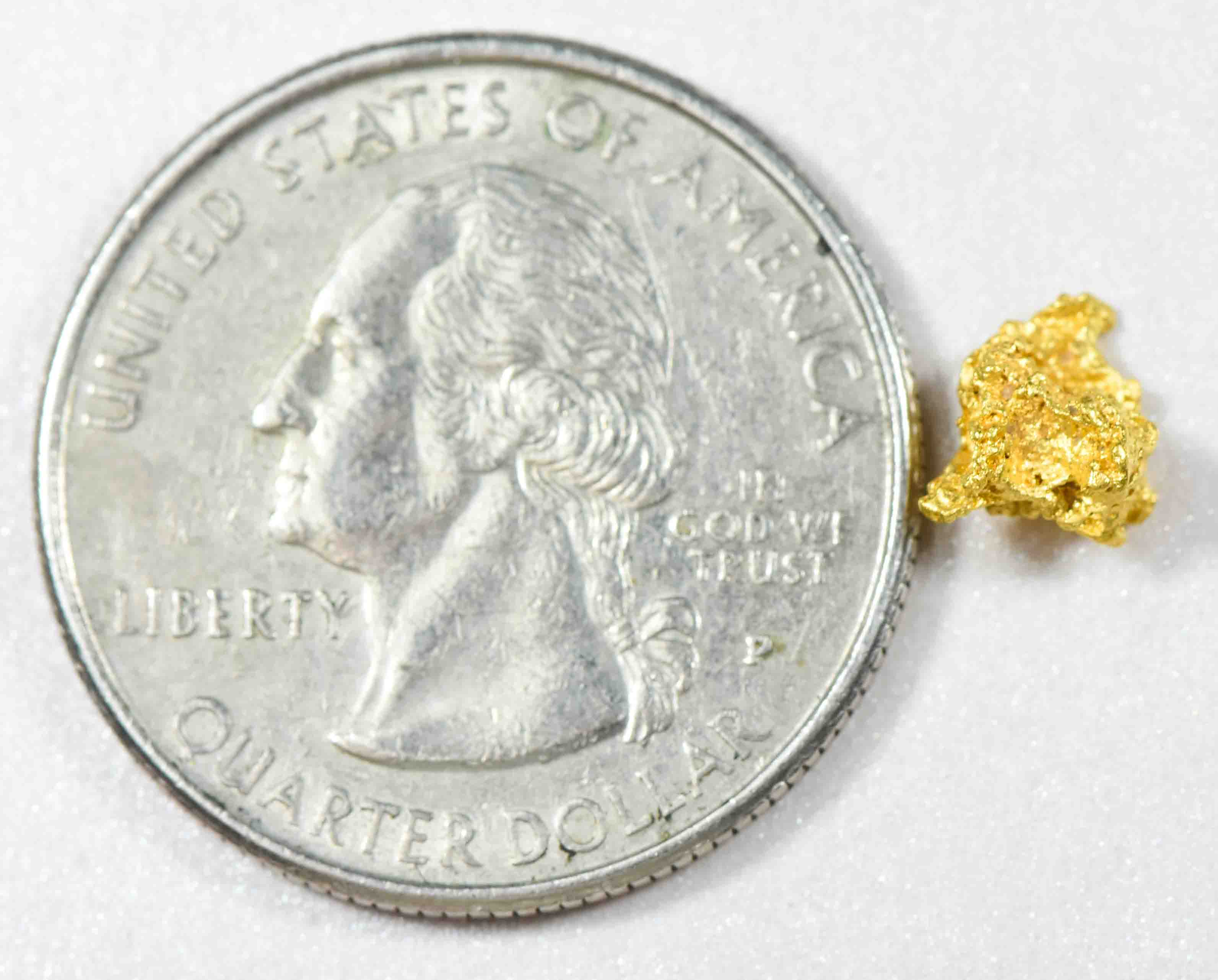 #770 Natural Gold Nugget Australian .65 Grams Genuine