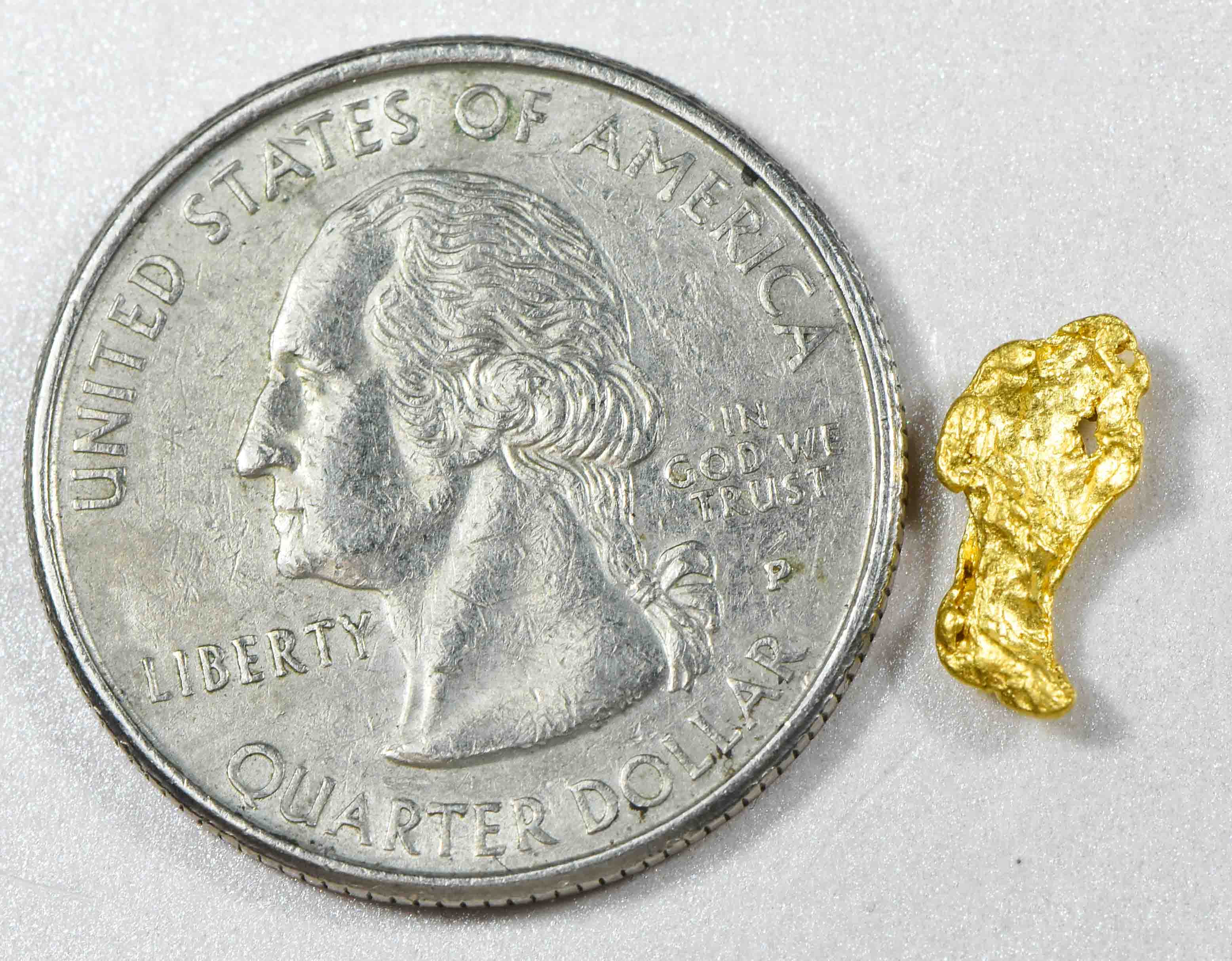 #787 Natural Gold Nugget Australian .75 Grams Genuine