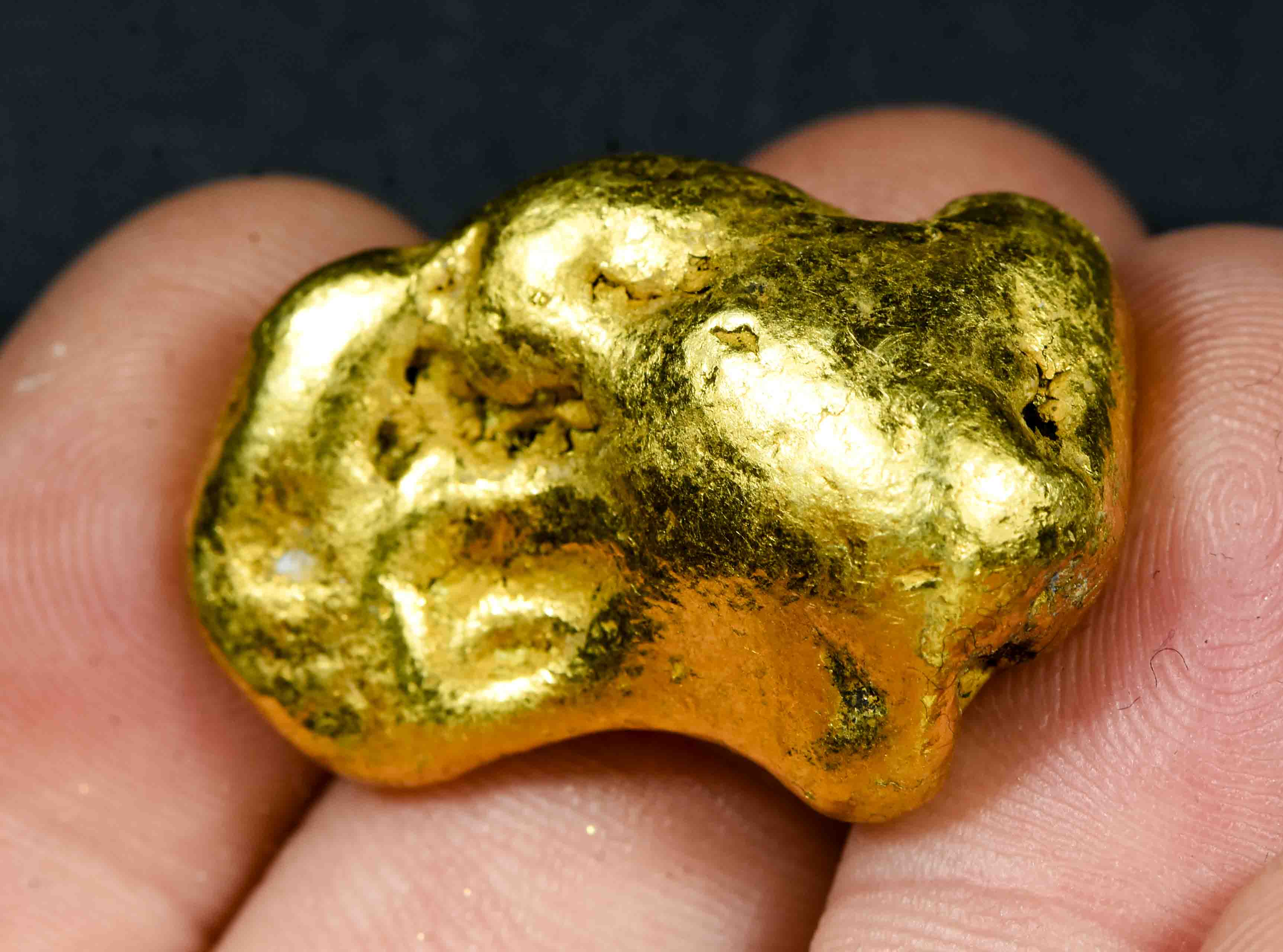 #545 Large Alaskan BC Gold Nugget 43.72 Grams Genuine