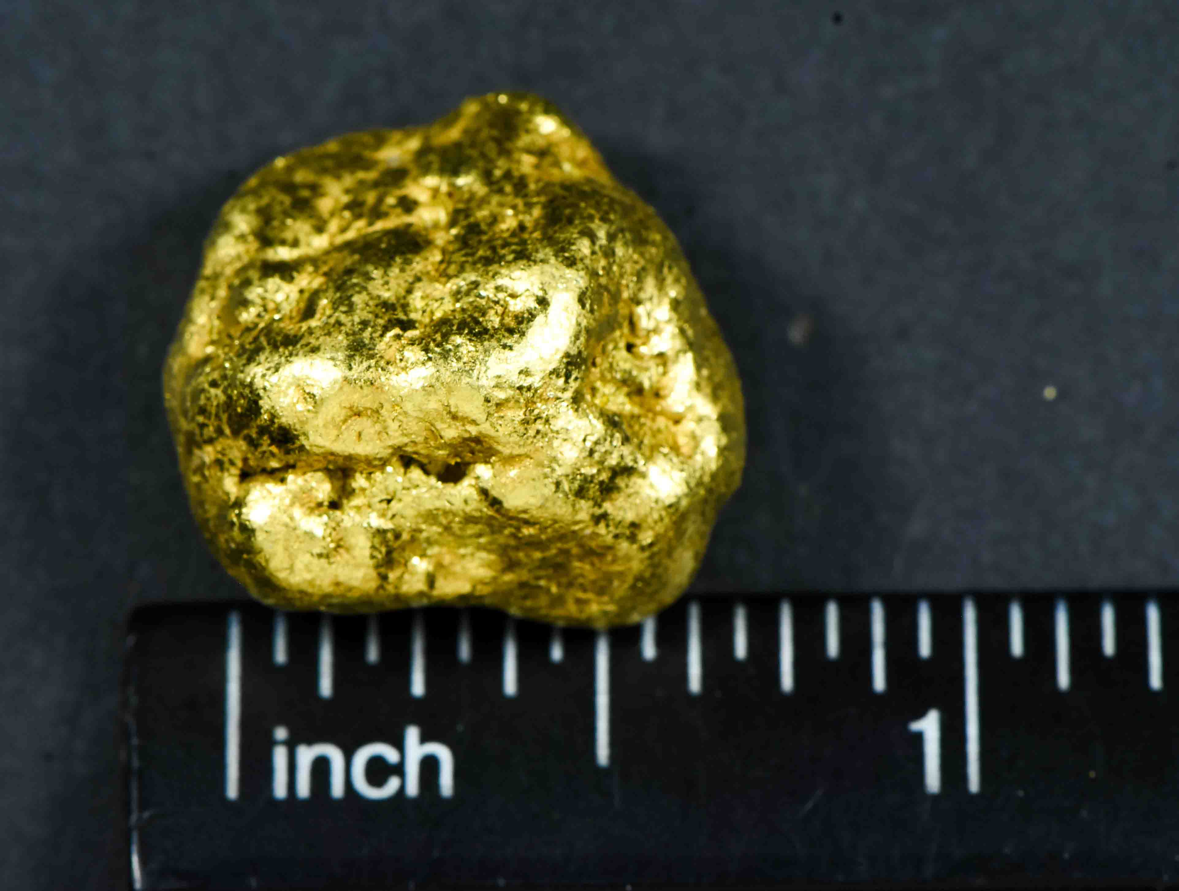 #362 Alaskan BC Natural Gold Nugget 18.49 Grams Genuine