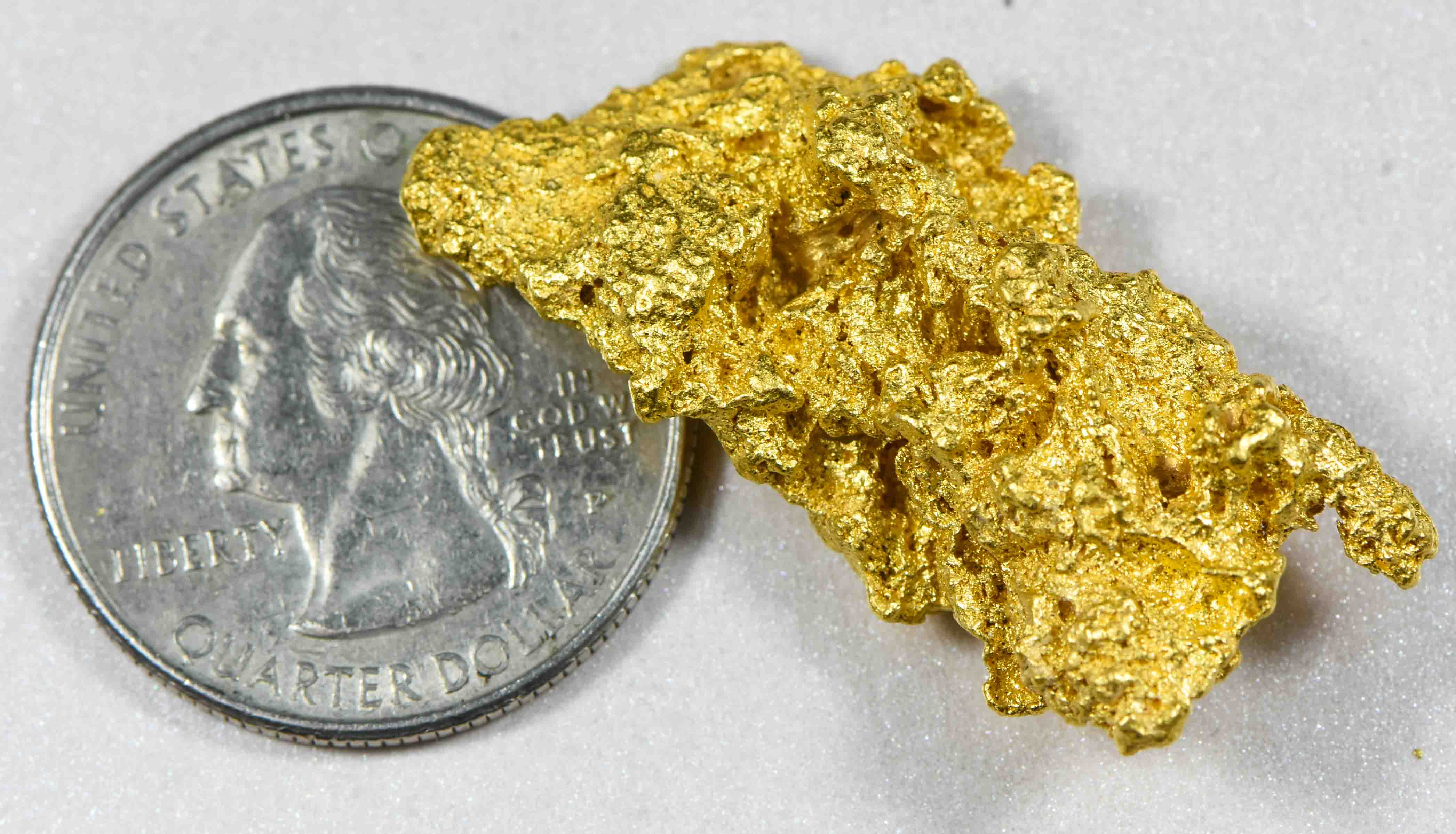 #1114 Natural Gold Nugget Australian 19.05 Grams Genuine