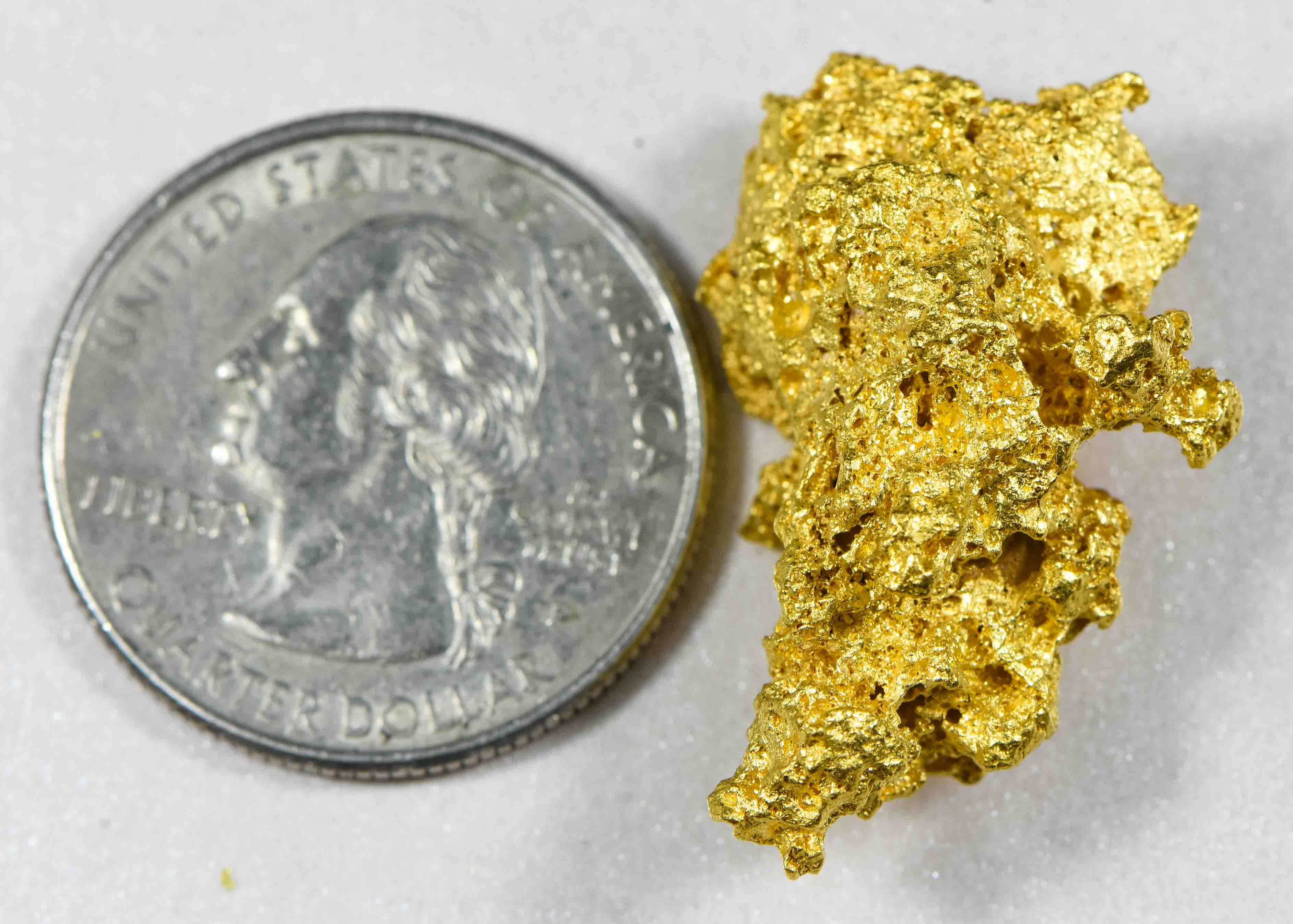 #1139 Natural Gold Nugget Australian 17.98 Grams Genuine