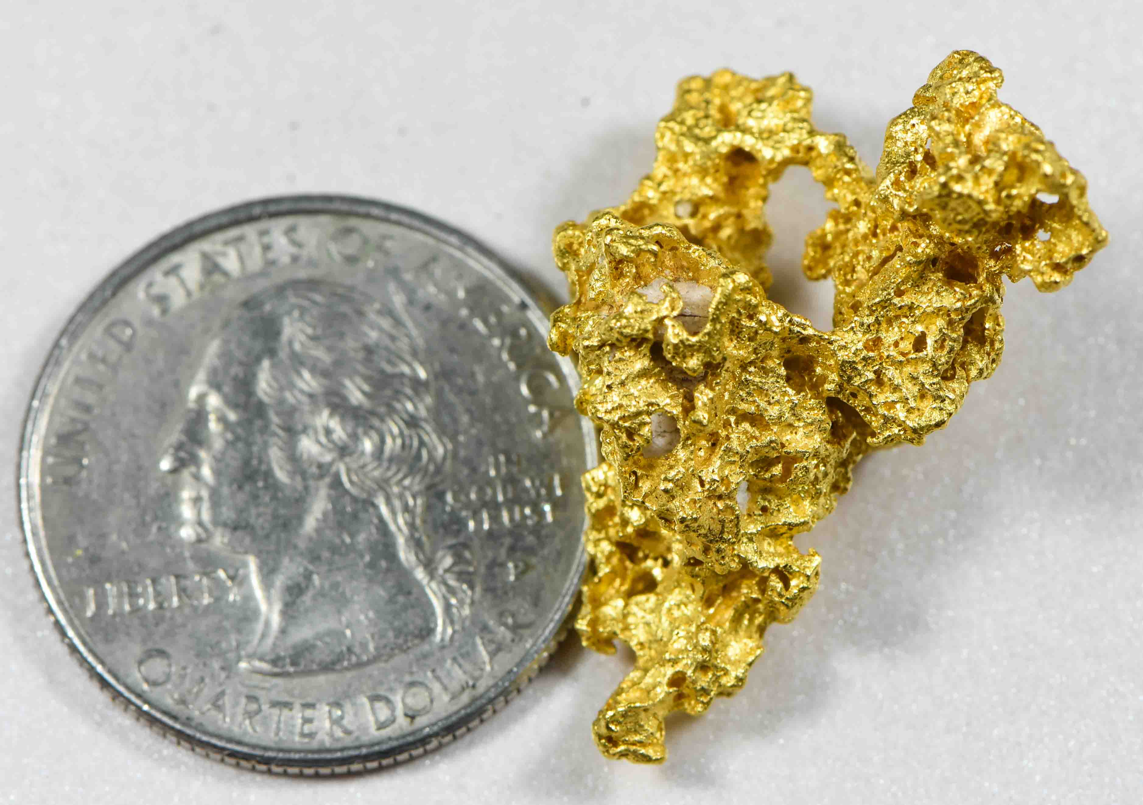 #1143 Natural Gold Nugget Australian 18.64 Grams Genuine