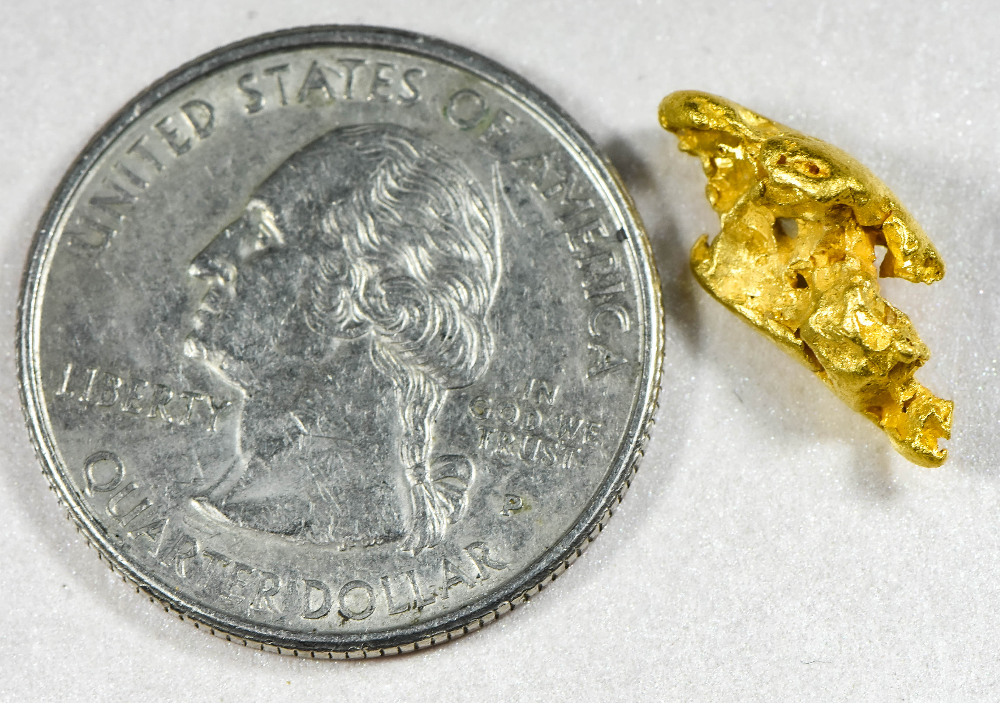 #973 Natural Gold Nugget Australian 3.11 Grams Genuine