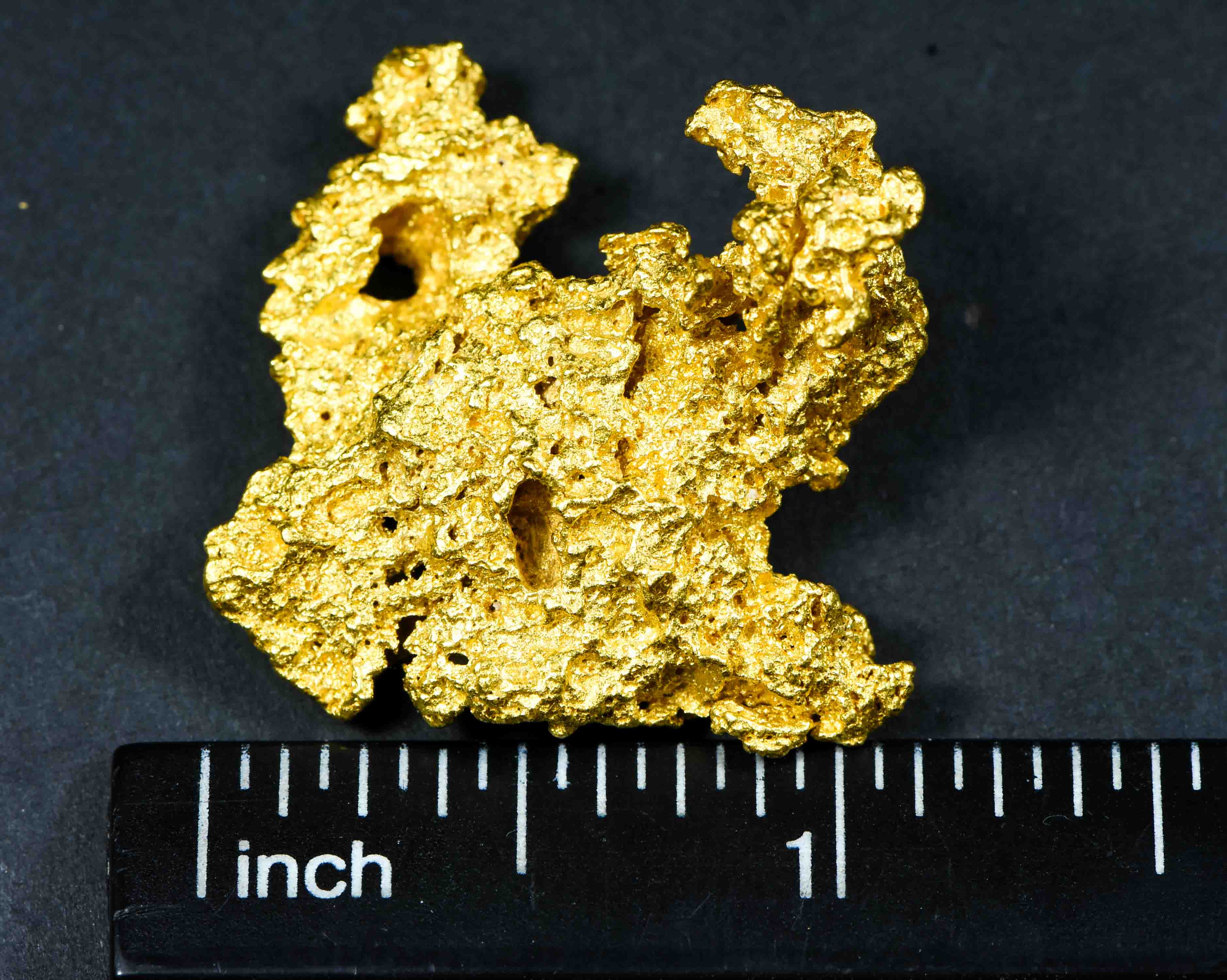 #1242 Natural Gold Nugget Australian 20.11 Grams Genuine