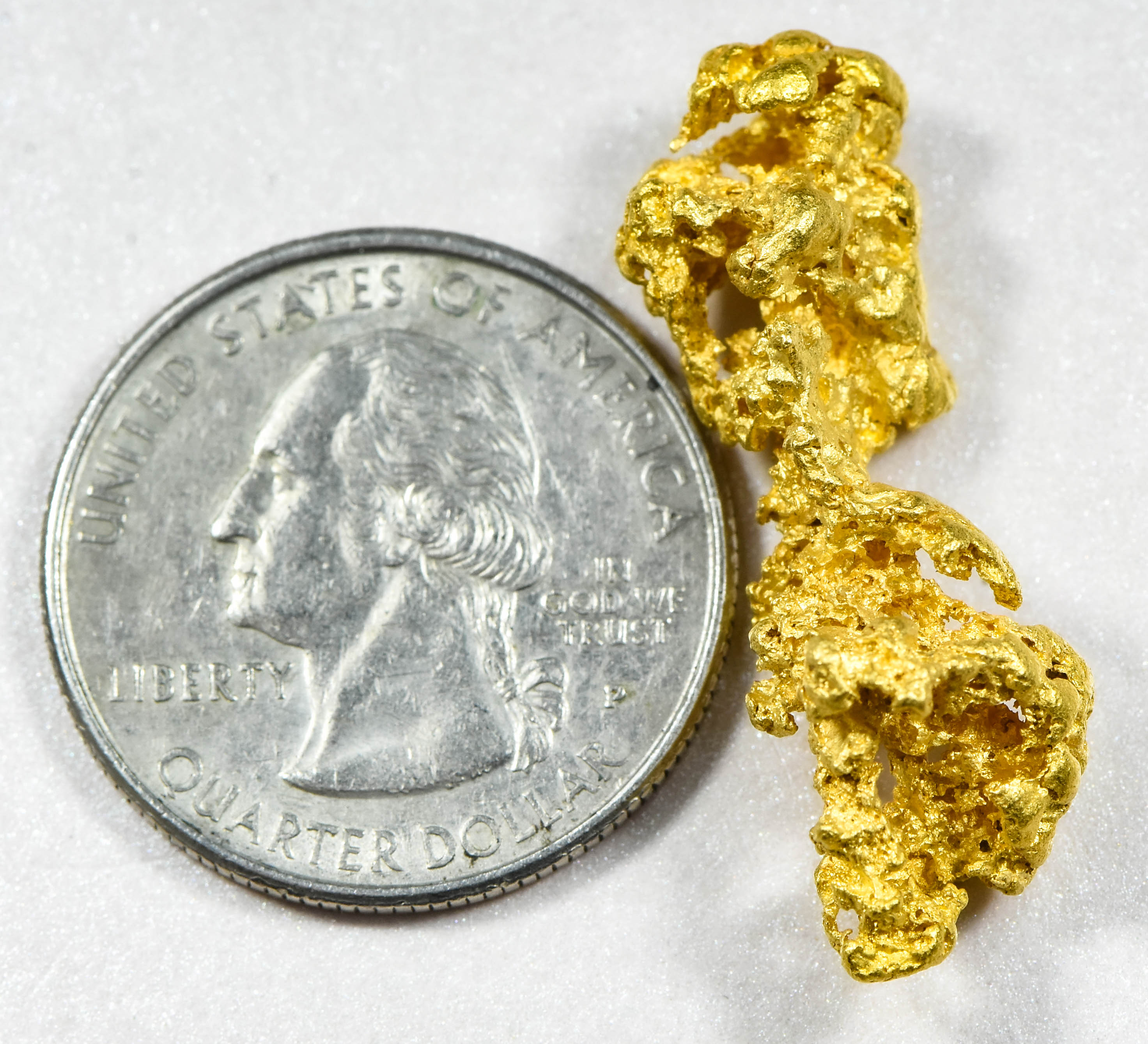 #1102 Natural Gold Nugget Australian 9.19 Grams Genuine