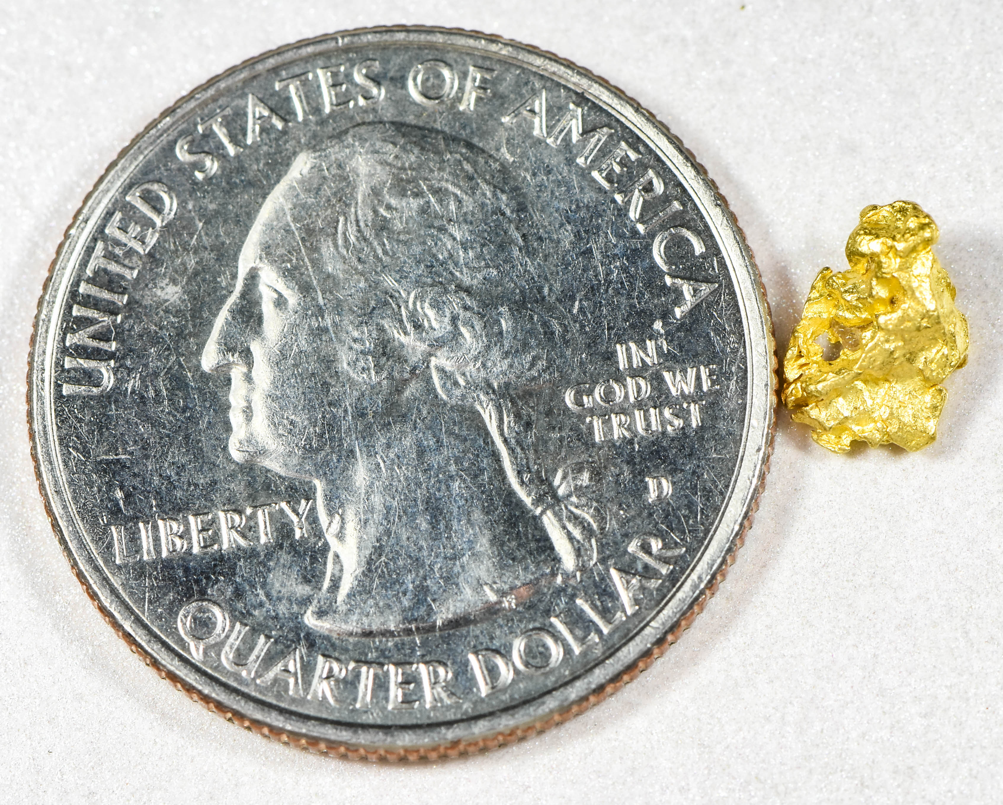 #831 Natural Gold Nugget Australian .74 Grams Genuine