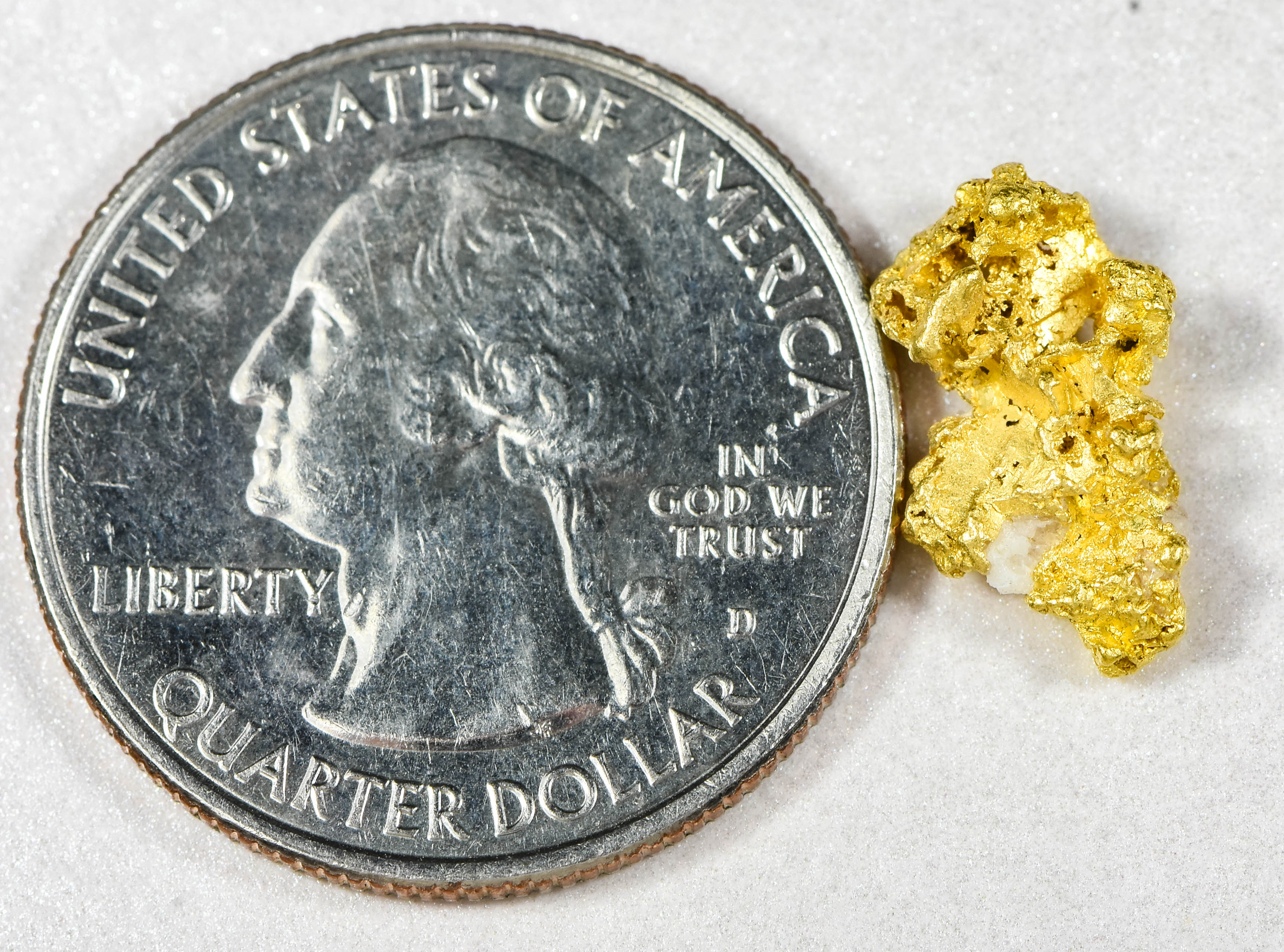 #848 Natural Gold Nugget Australian 1.71 Grams Genuine