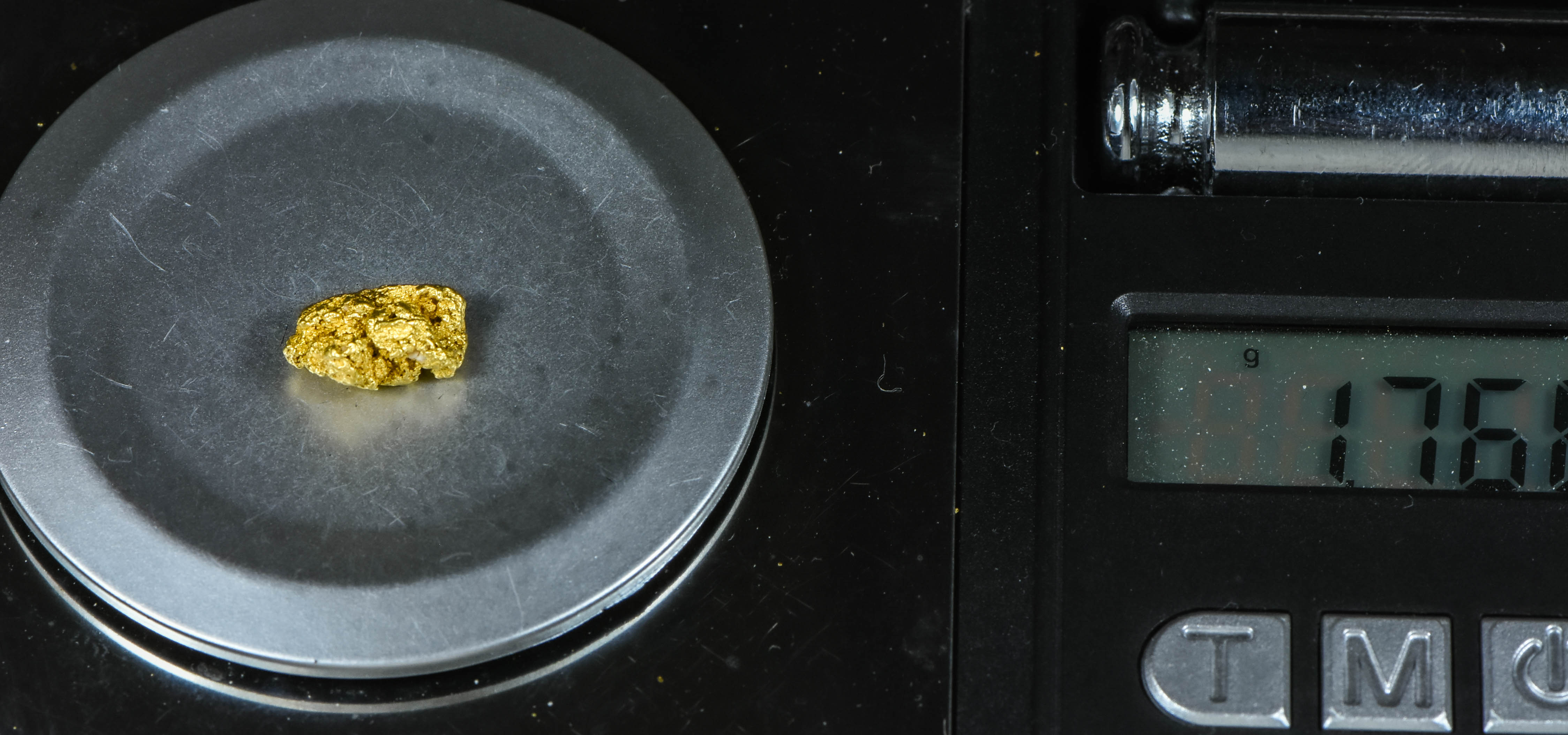 #863 Natural Gold Nugget Australian 1.76 Grams Genuine