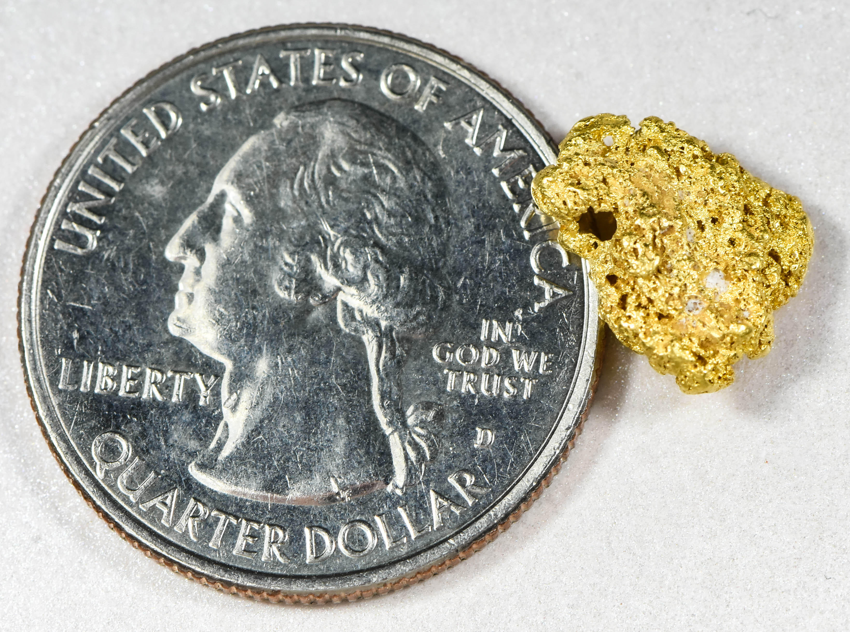 #886 Natural Gold Nugget Australian 1.71 Grams Genuine