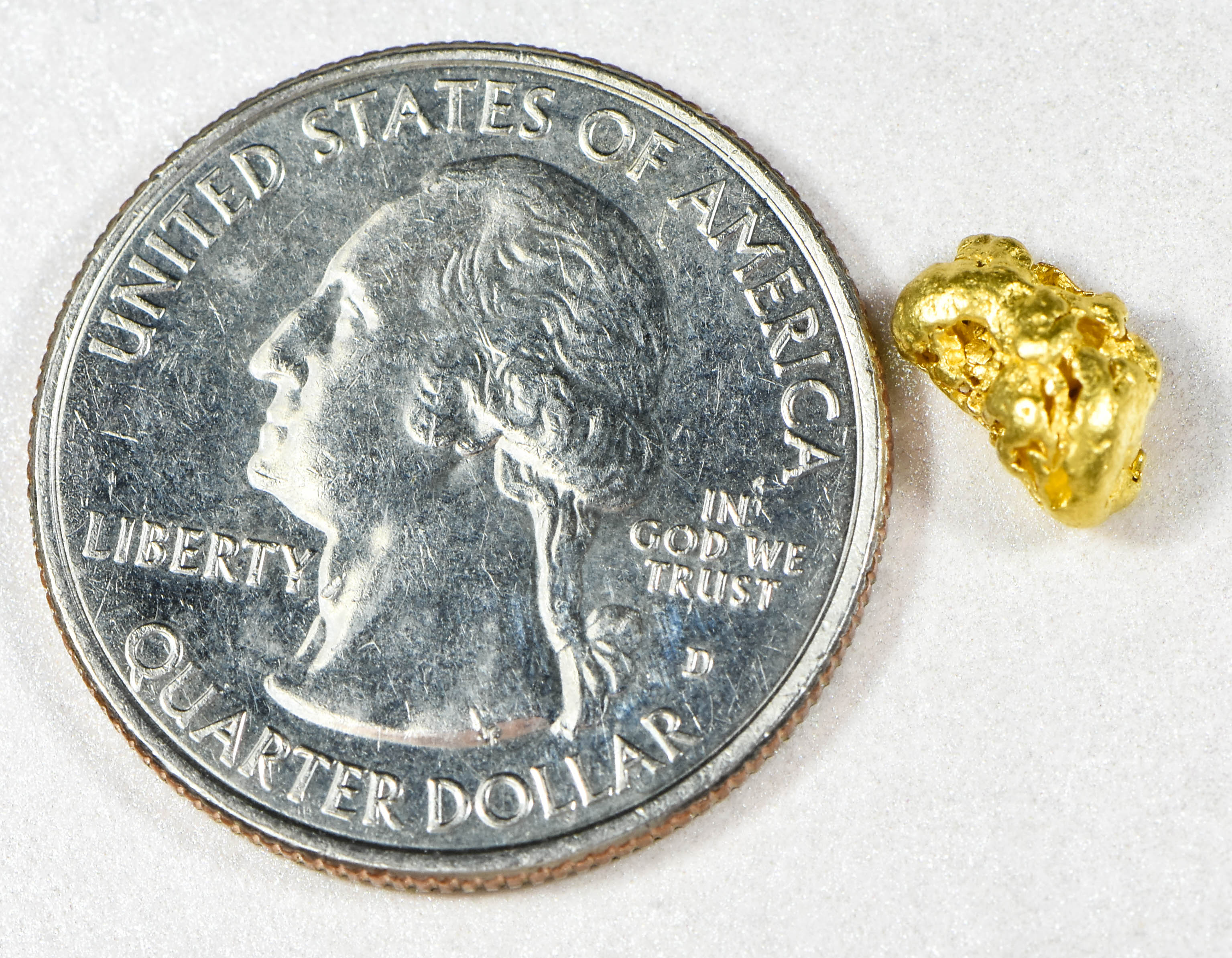 #889 Natural Gold Nugget Australian 1.19 Grams Genuine