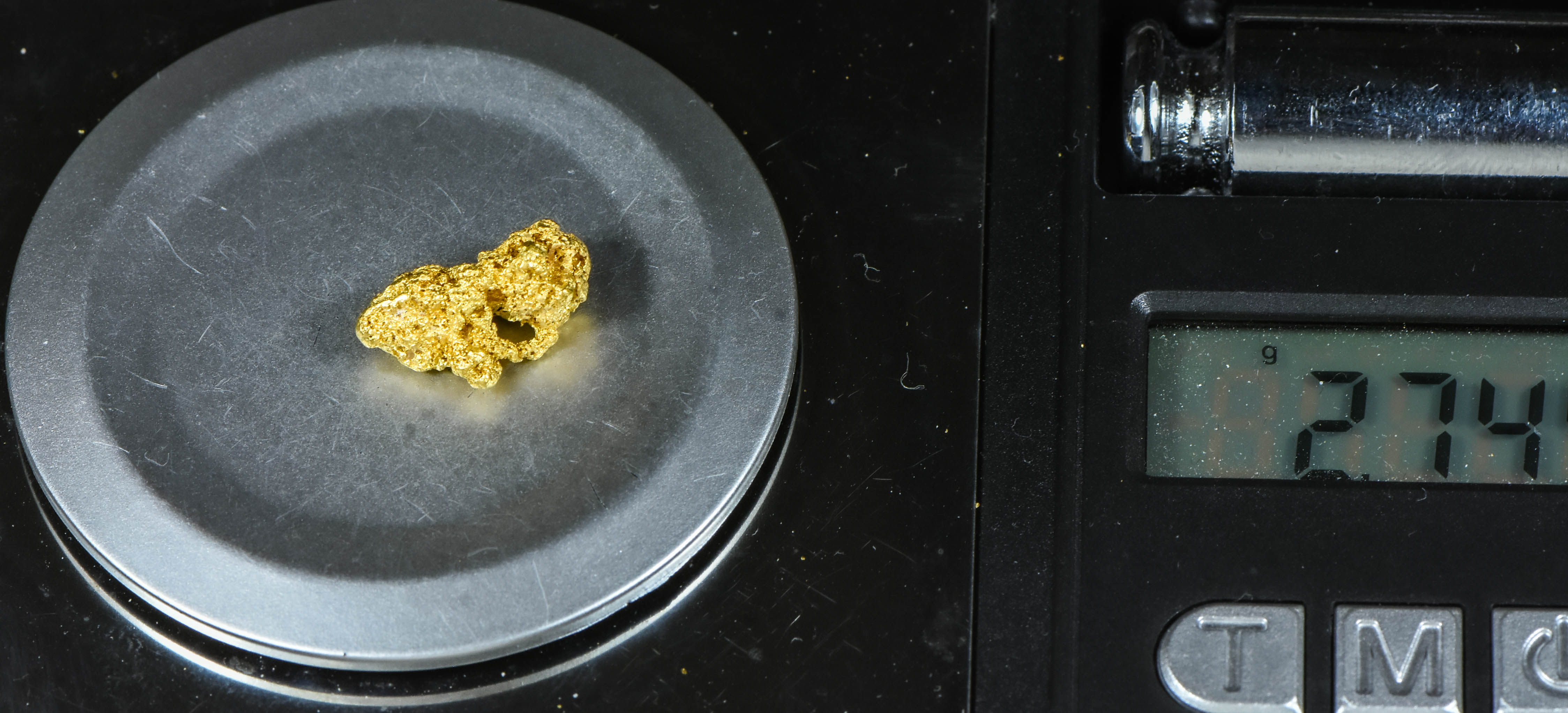 #928 Natural Gold Nugget Australian 2.74 Grams Genuine