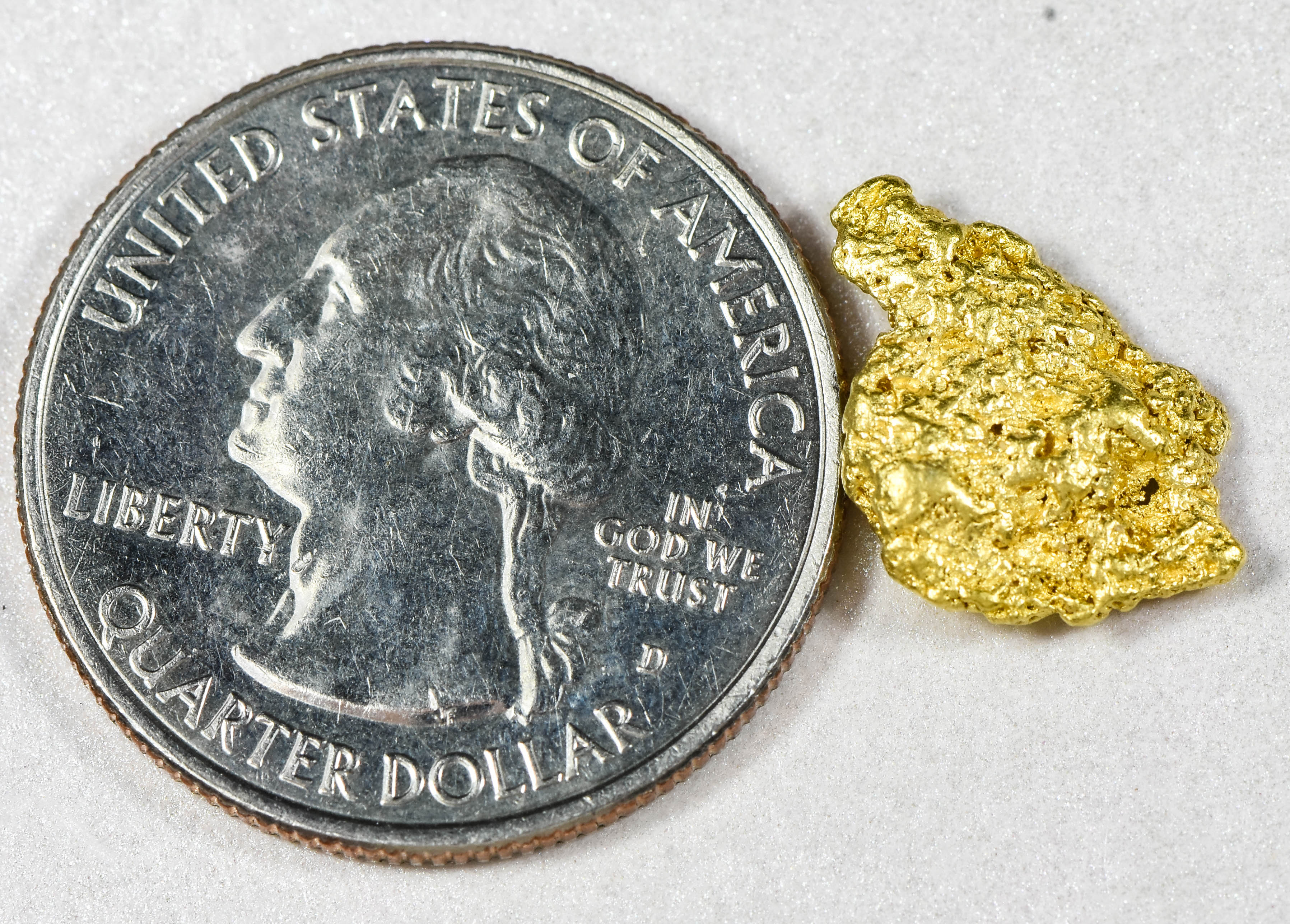 #965 Natural Gold Nugget Australian 2.38 Grams Genuine