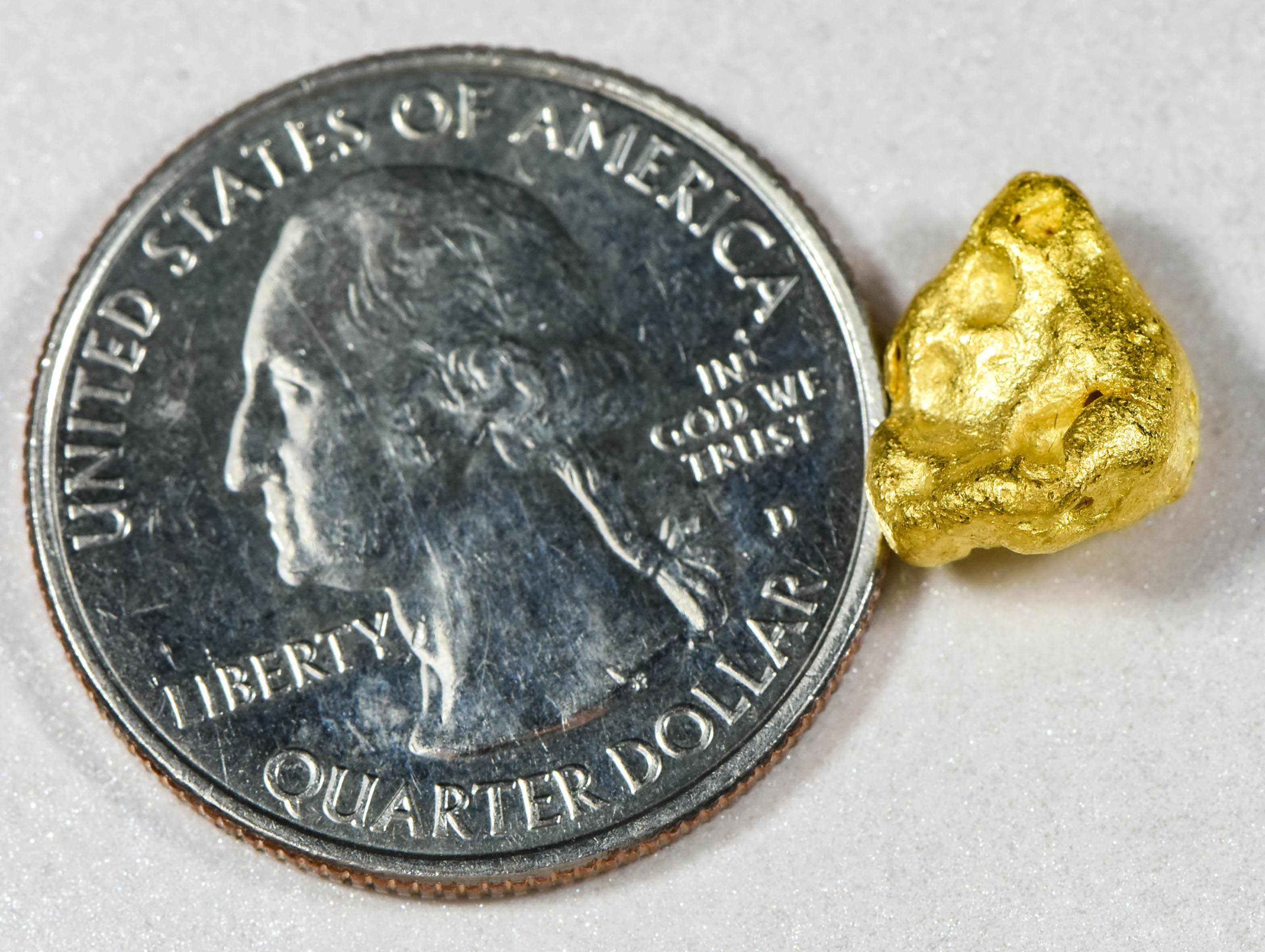 #980 Natural Gold Nugget Australian 4.13 Grams Genuine