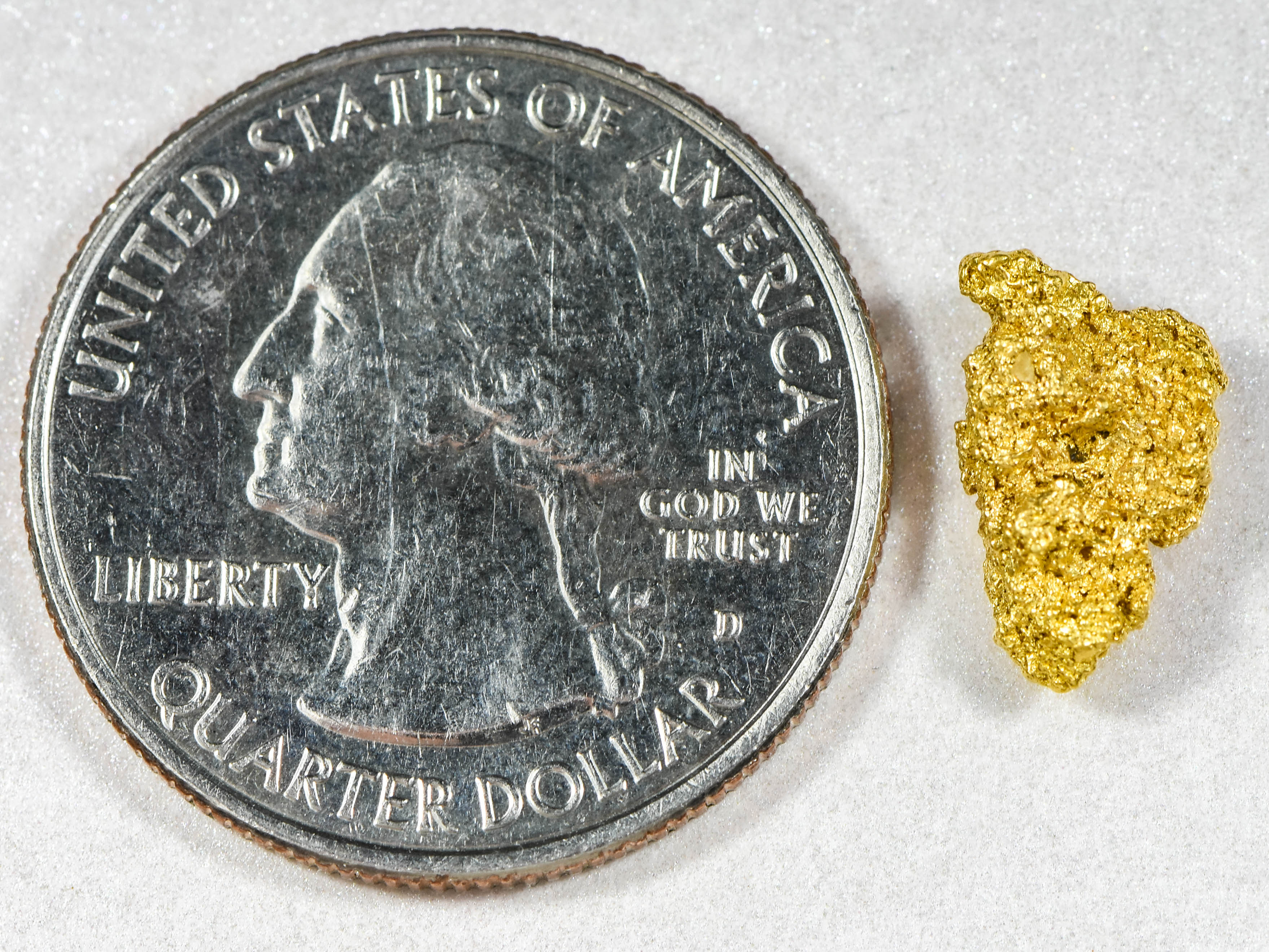 #1 Natural Gold Nugget Montana 1.35 Grams Genuine