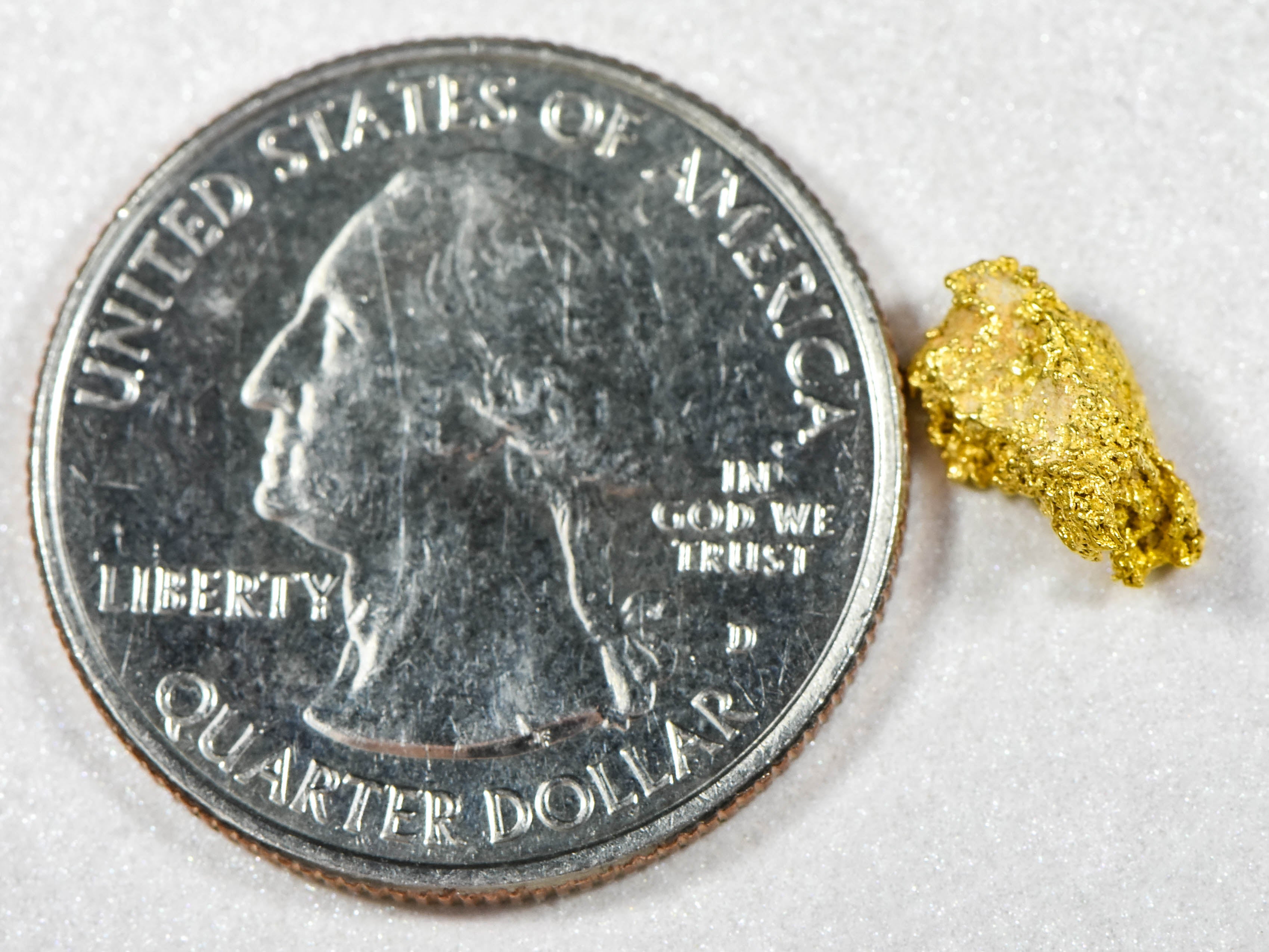 #5 Natural Gold Nugget Montana .75 Grams Genuine