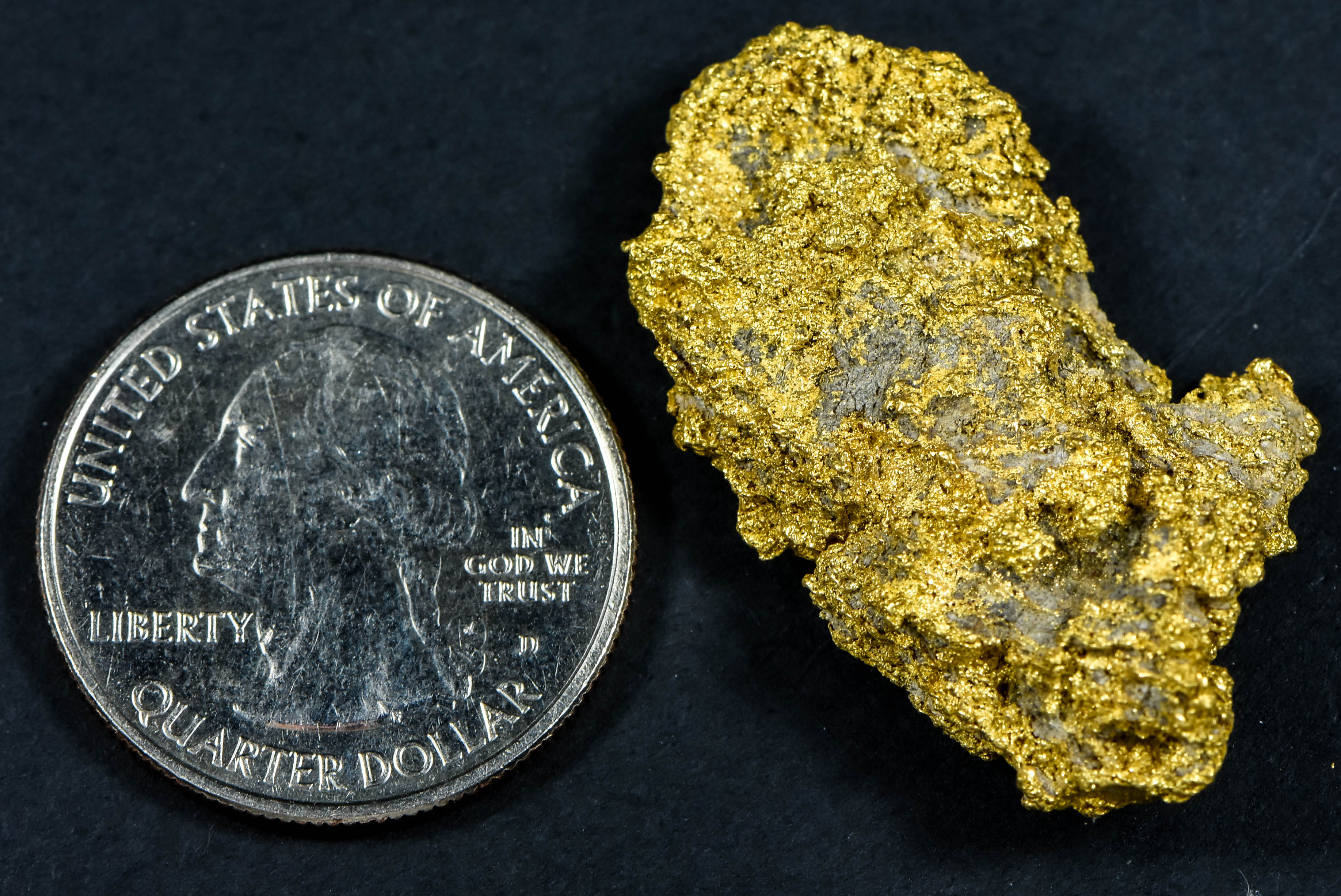 #14 Natural Gold Nugget Montana 21.57 Grams Genuine