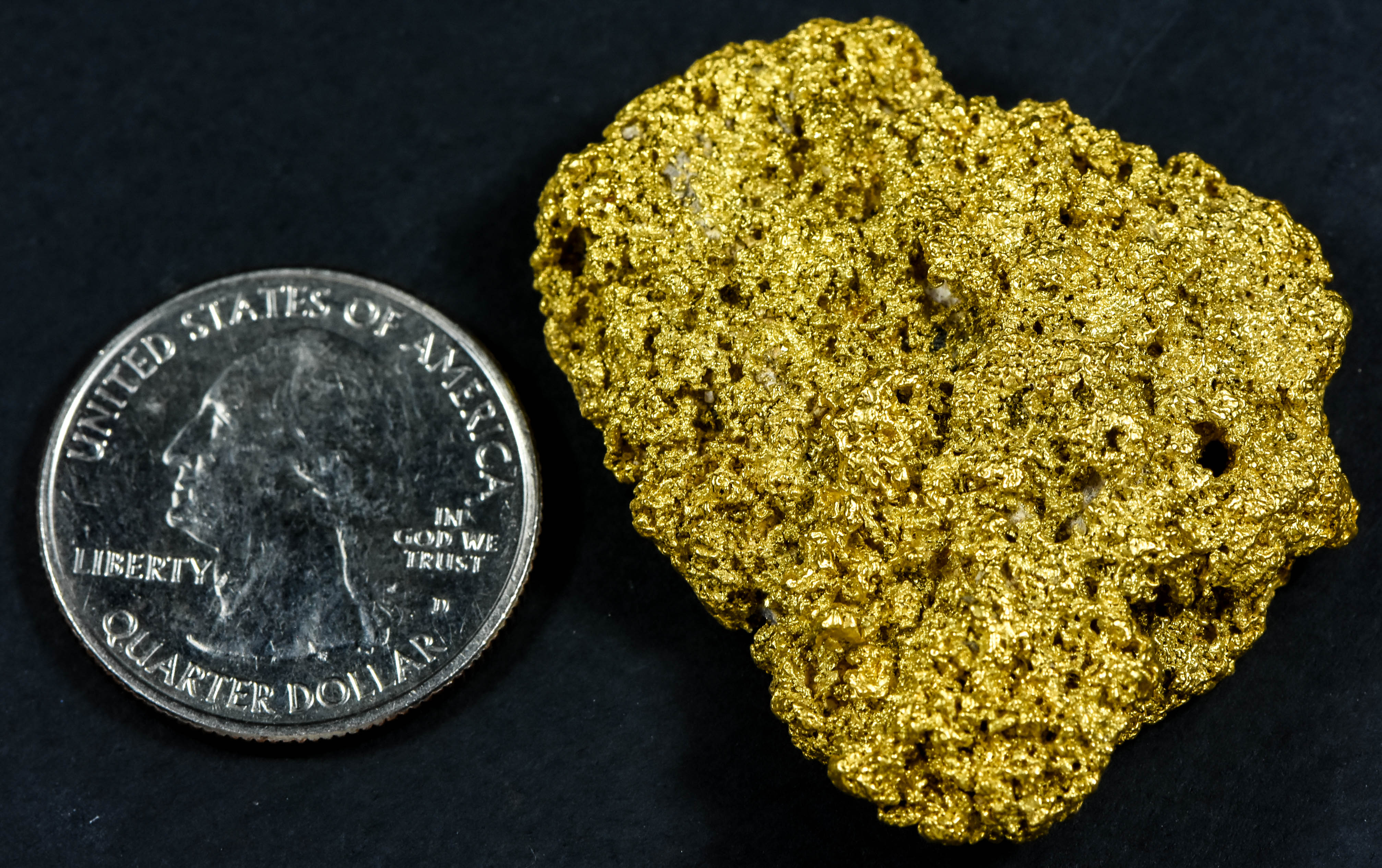 #15 Natural Gold Nugget Montana 52.65 Grams Genuine