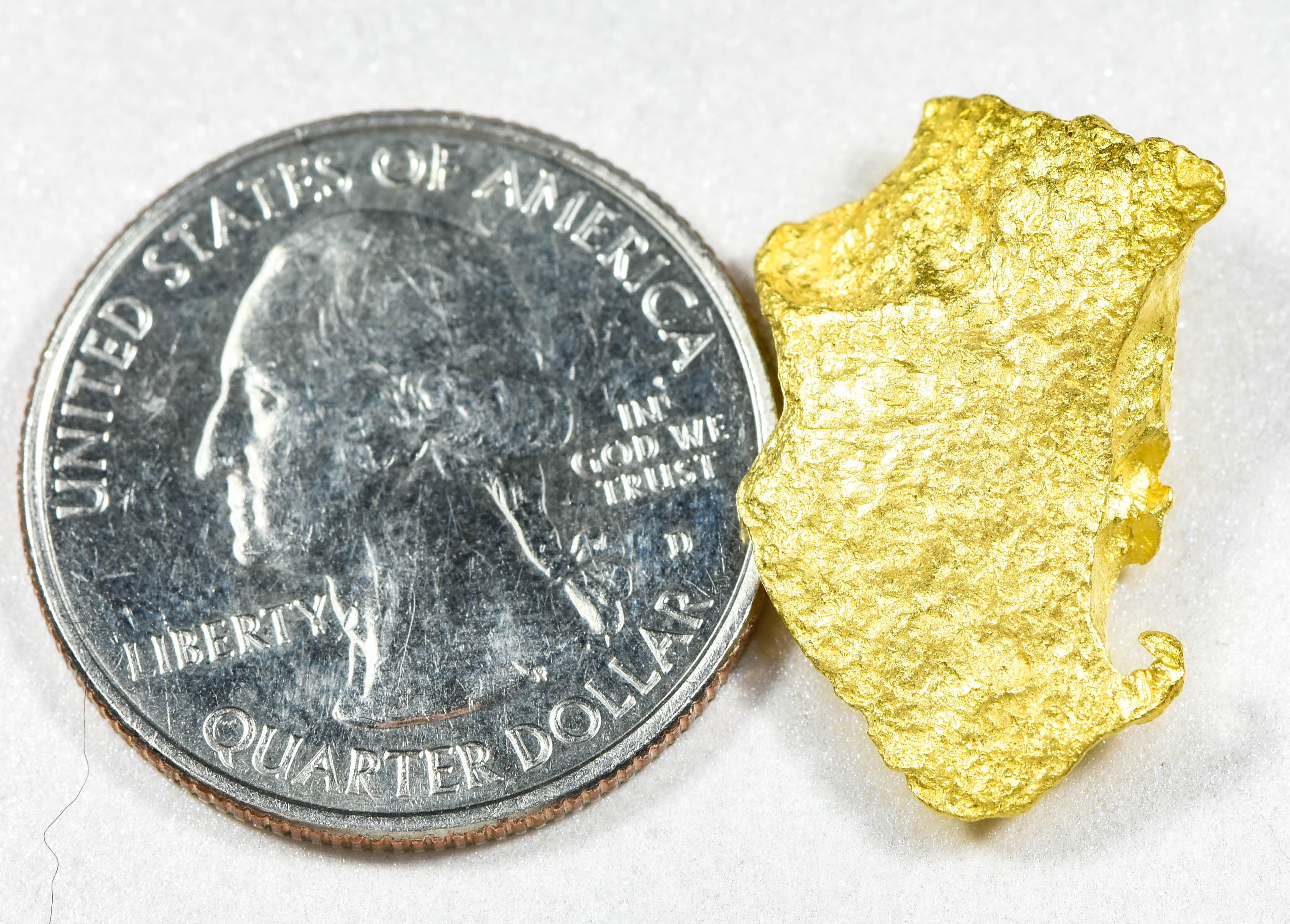 #1157 Natural Gold Nugget Australian 12.53 Grams Genuine