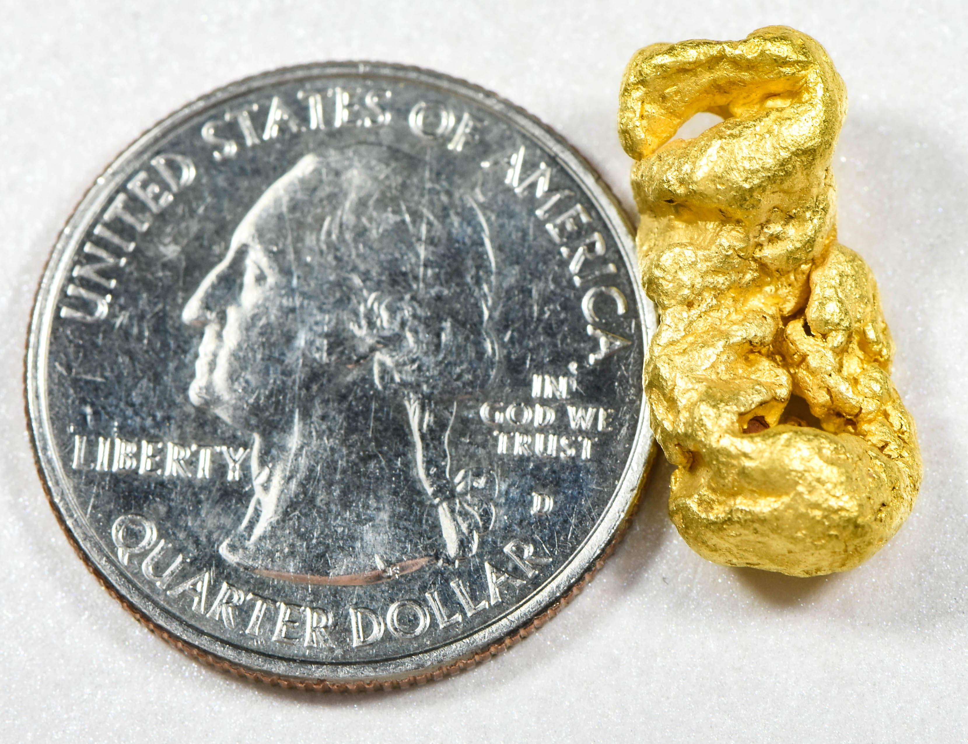 #1177 Natural Gold Nugget Australian 8.58 Grams Genuine