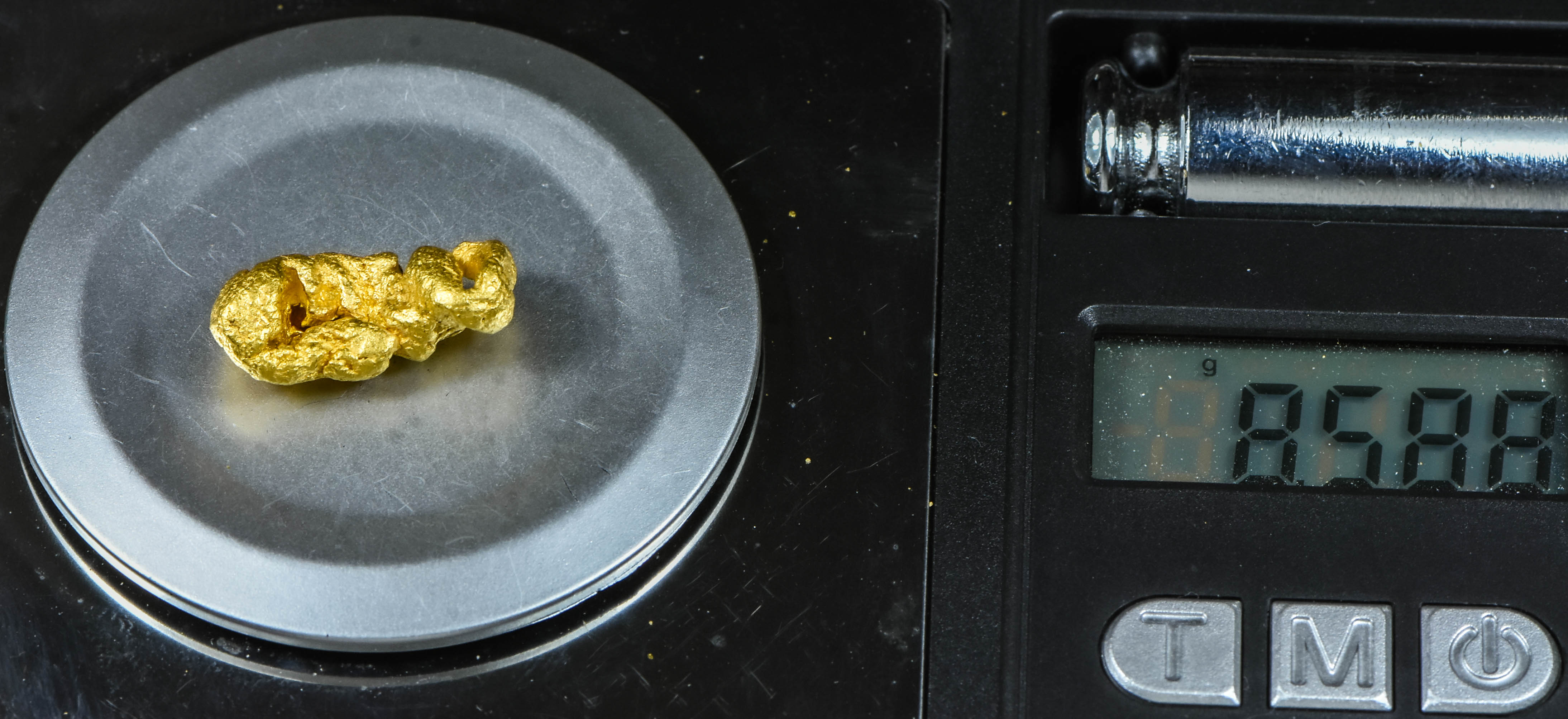 #1177 Natural Gold Nugget Australian 8.58 Grams Genuine