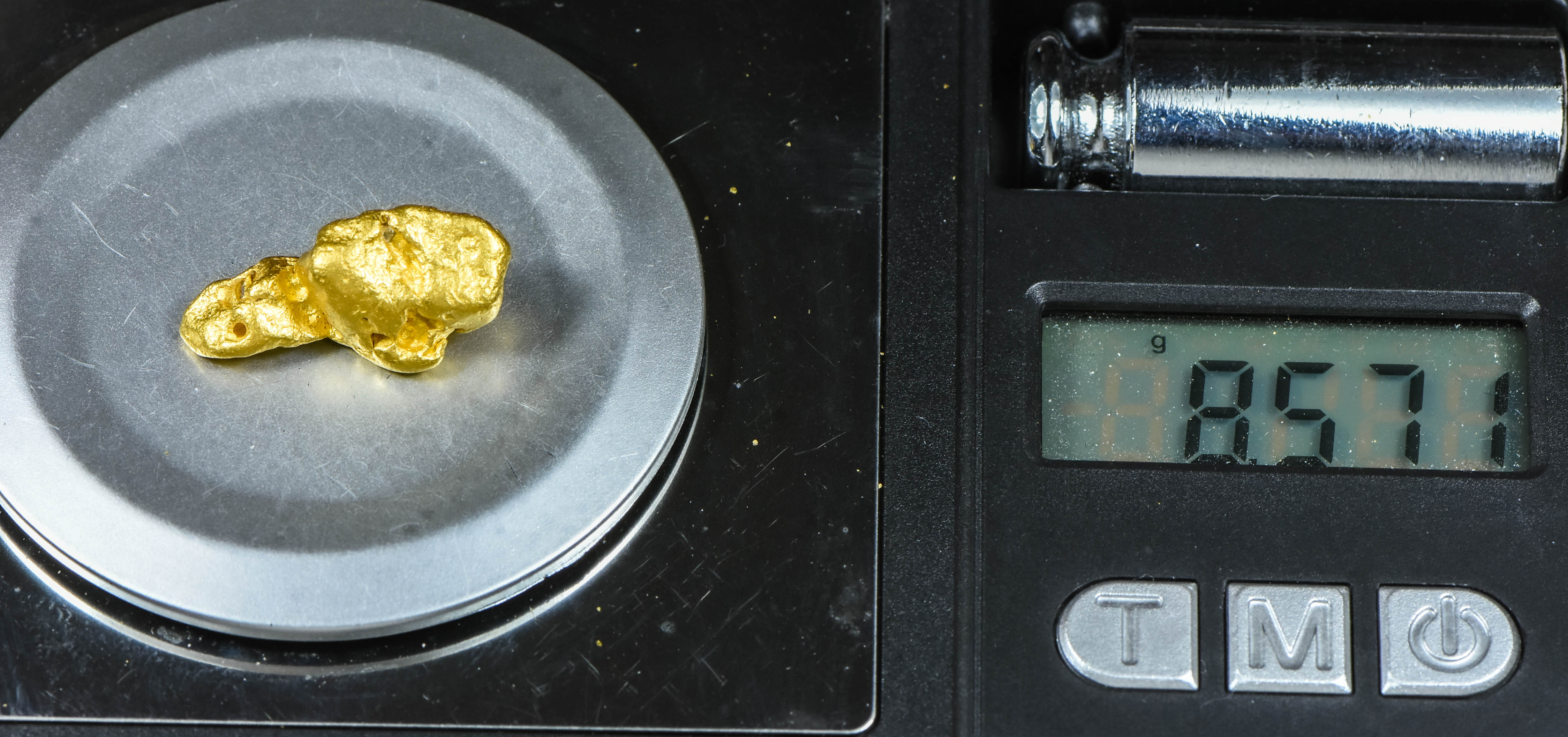 #1189 Natural Gold Nugget Australian 8.57 Grams Genuine