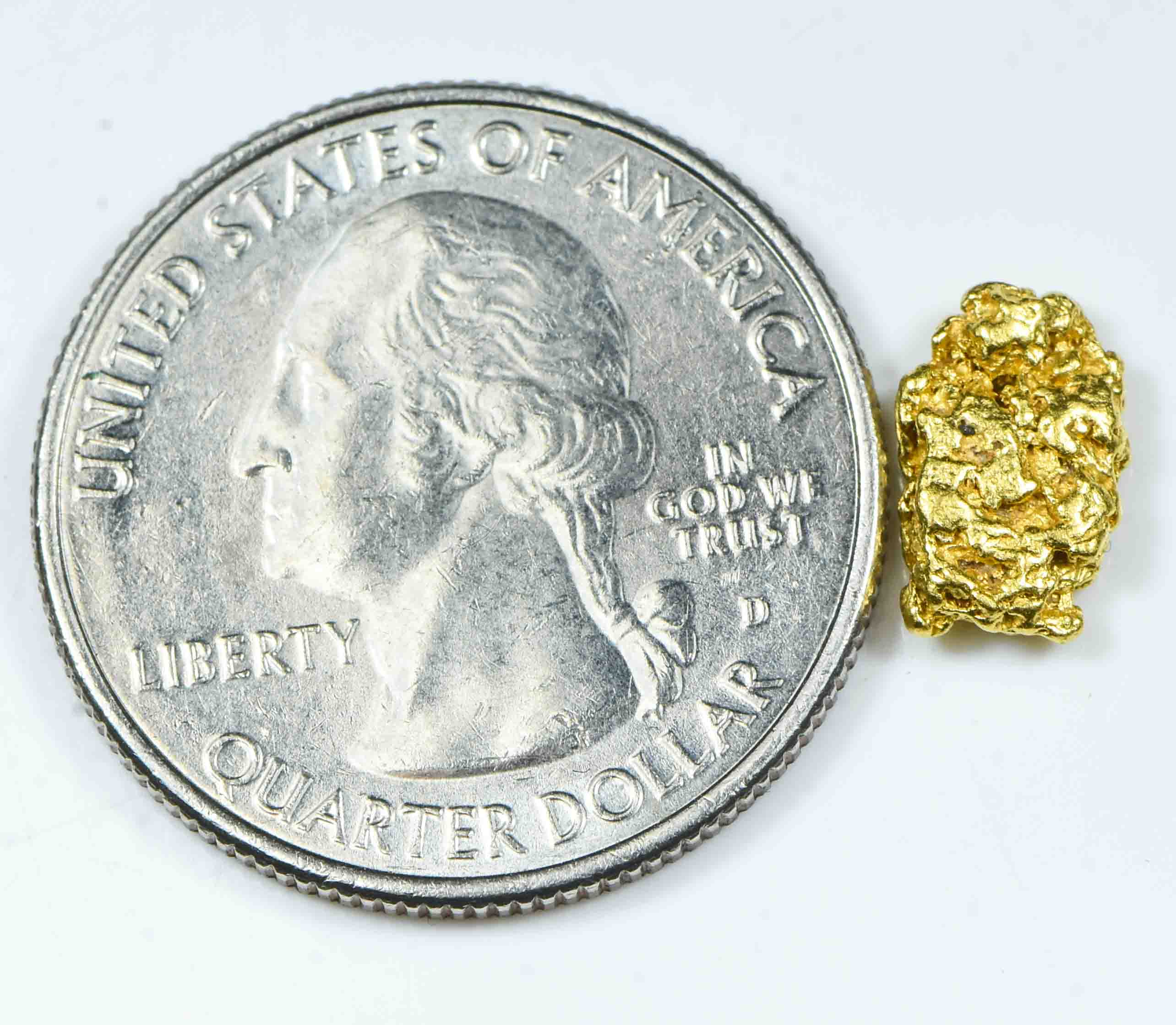 #18 Natural Gold Nugget Montana 1.28 Grams Genuine