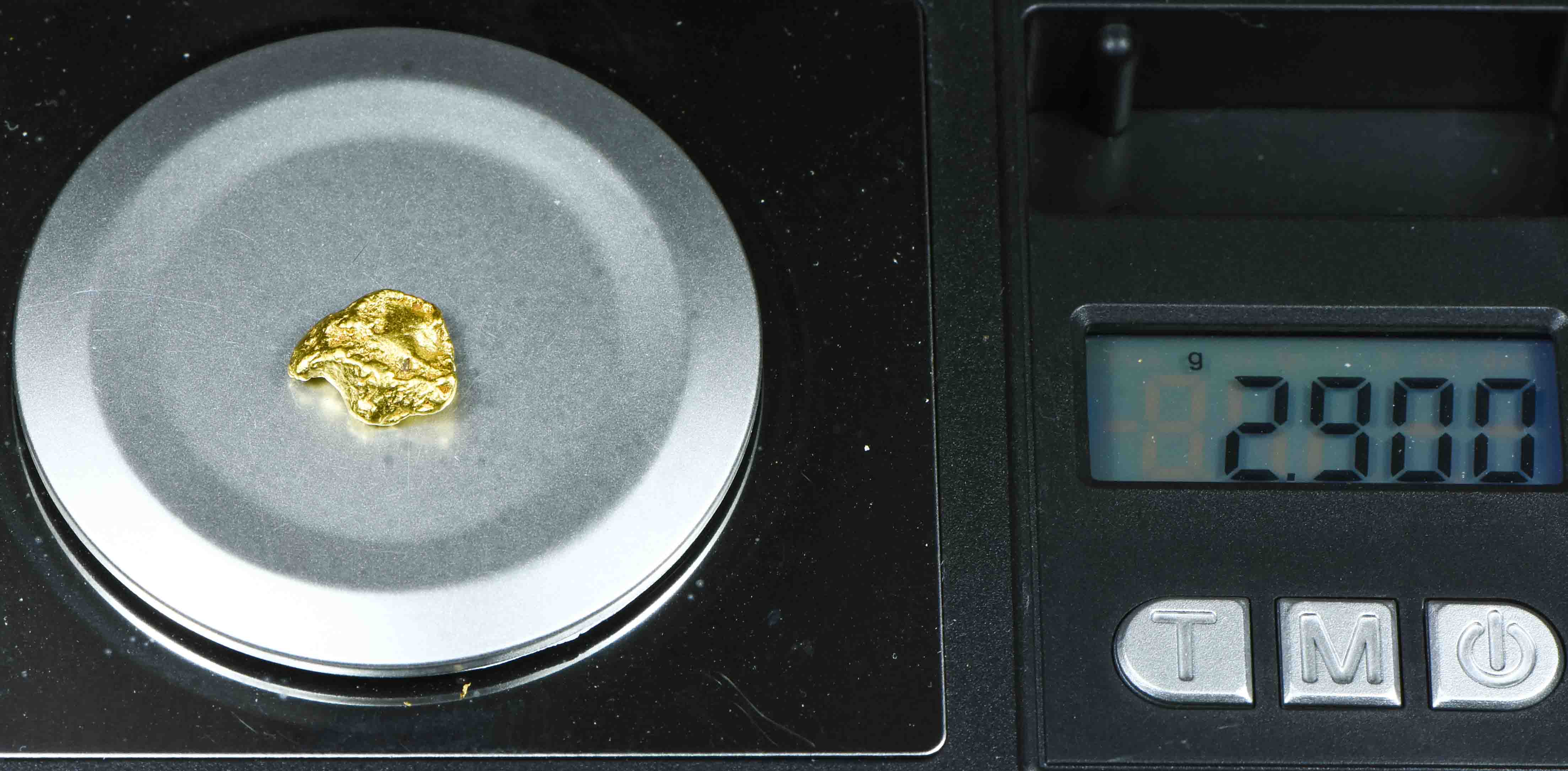 #37 Natural Gold Nugget Montana 2.90 Grams Genuine