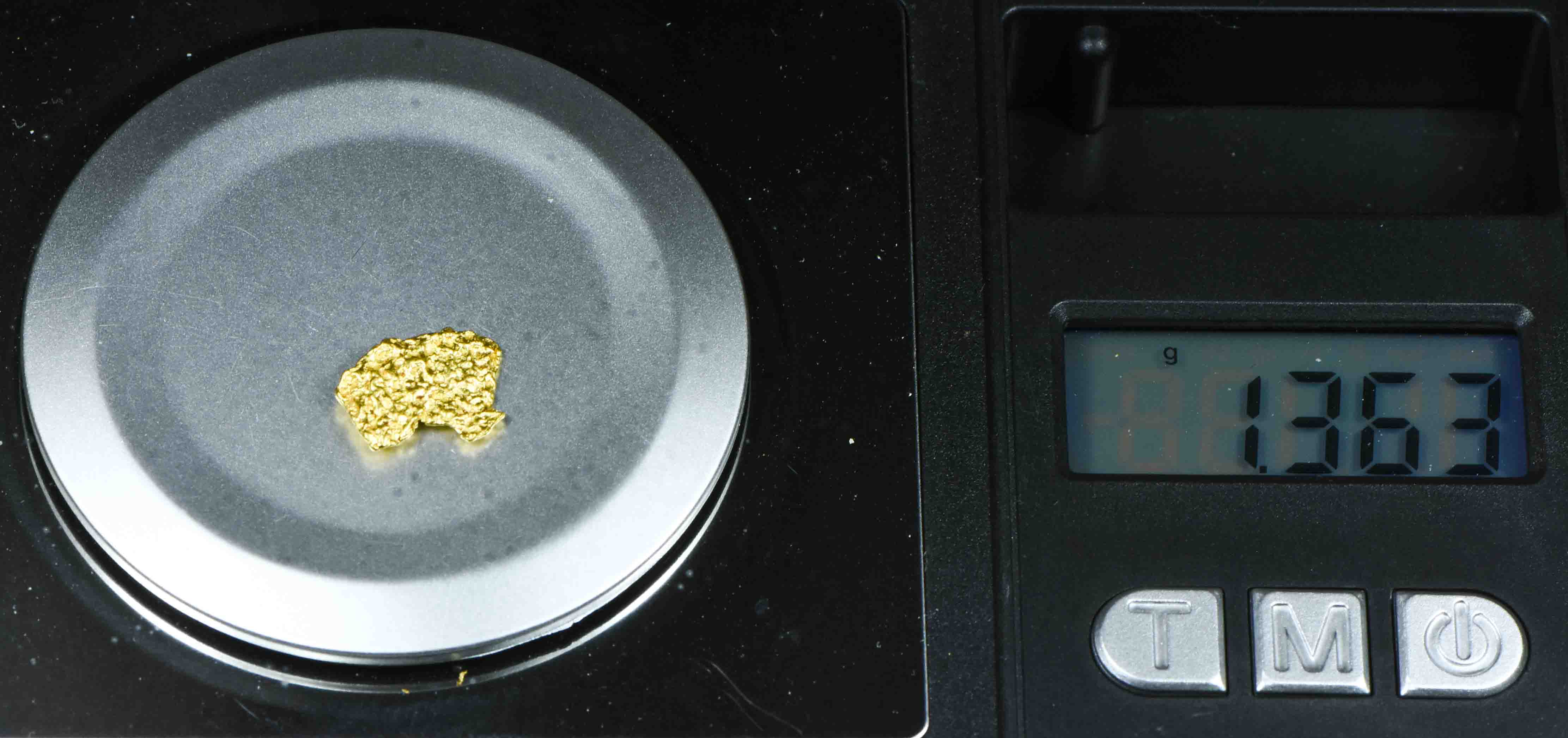 #42 Natural Gold Nugget Montana 1.36 Grams Genuine