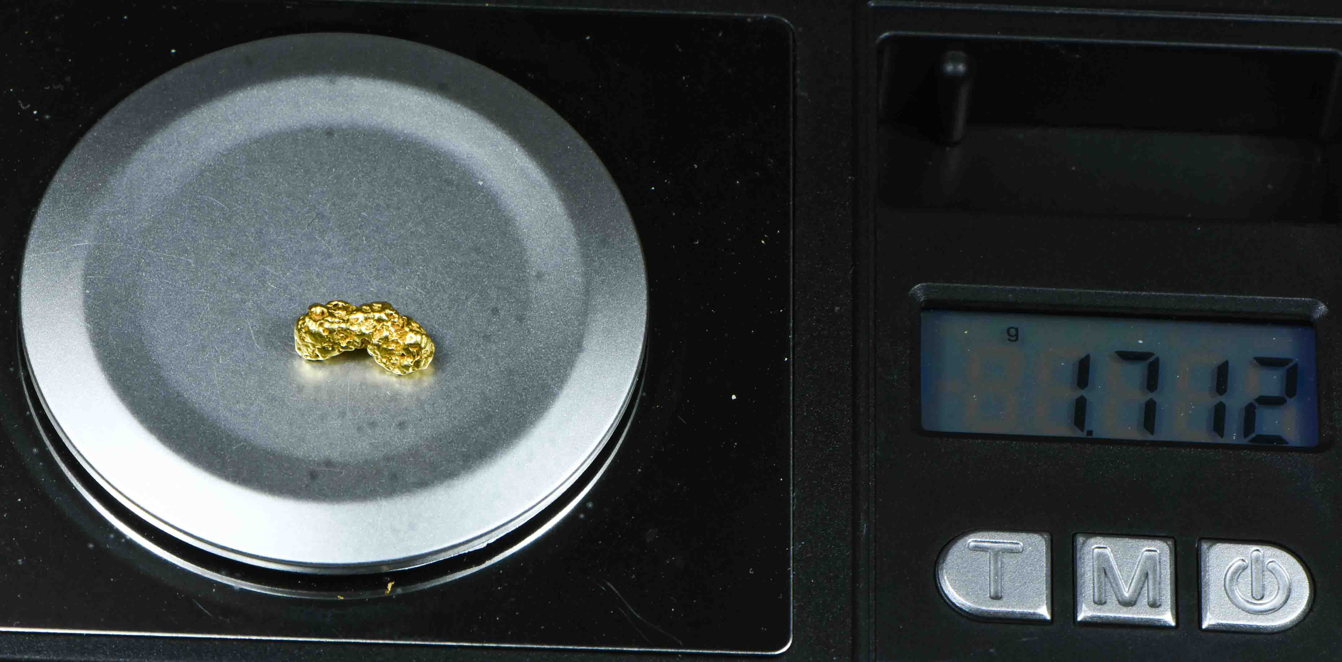 #49 Natural Gold Nugget Montana 1.71 Grams Genuine