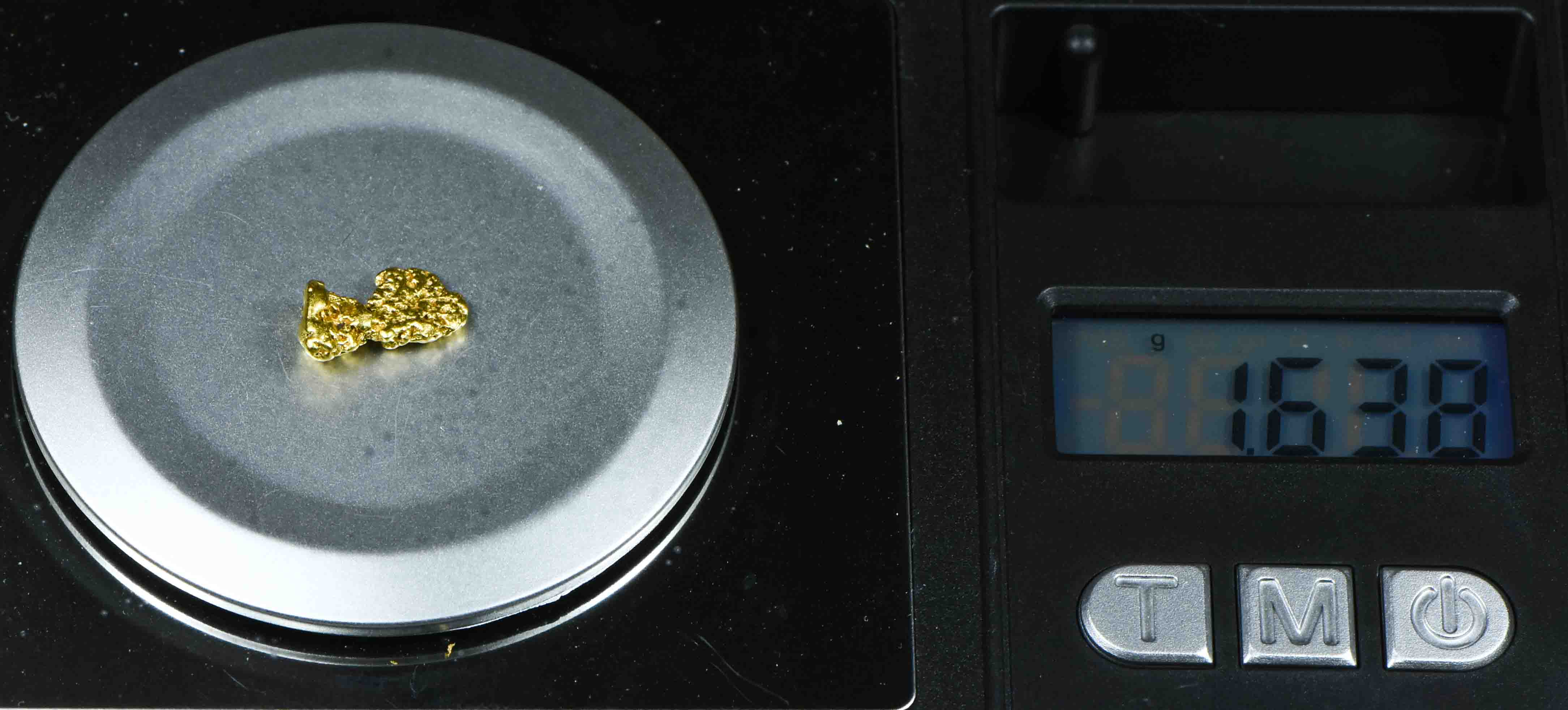 #56 Natural Gold Nugget Montana 1.63 Grams Genuine