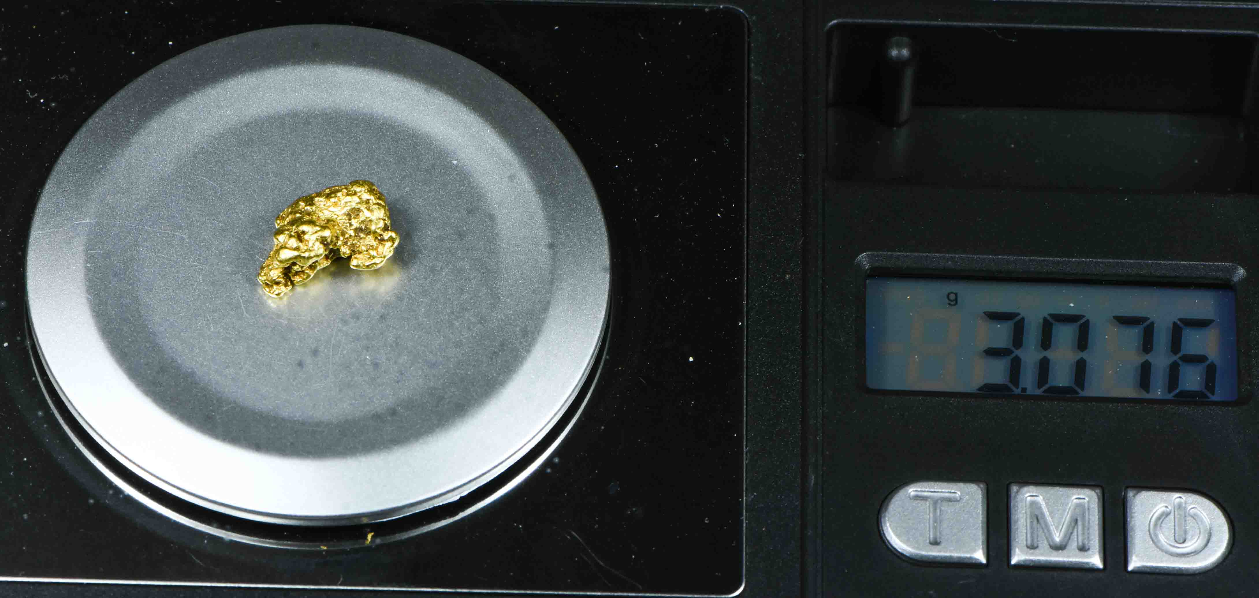 #61 Natural Gold Nugget Montana 3.07 Grams Genuine