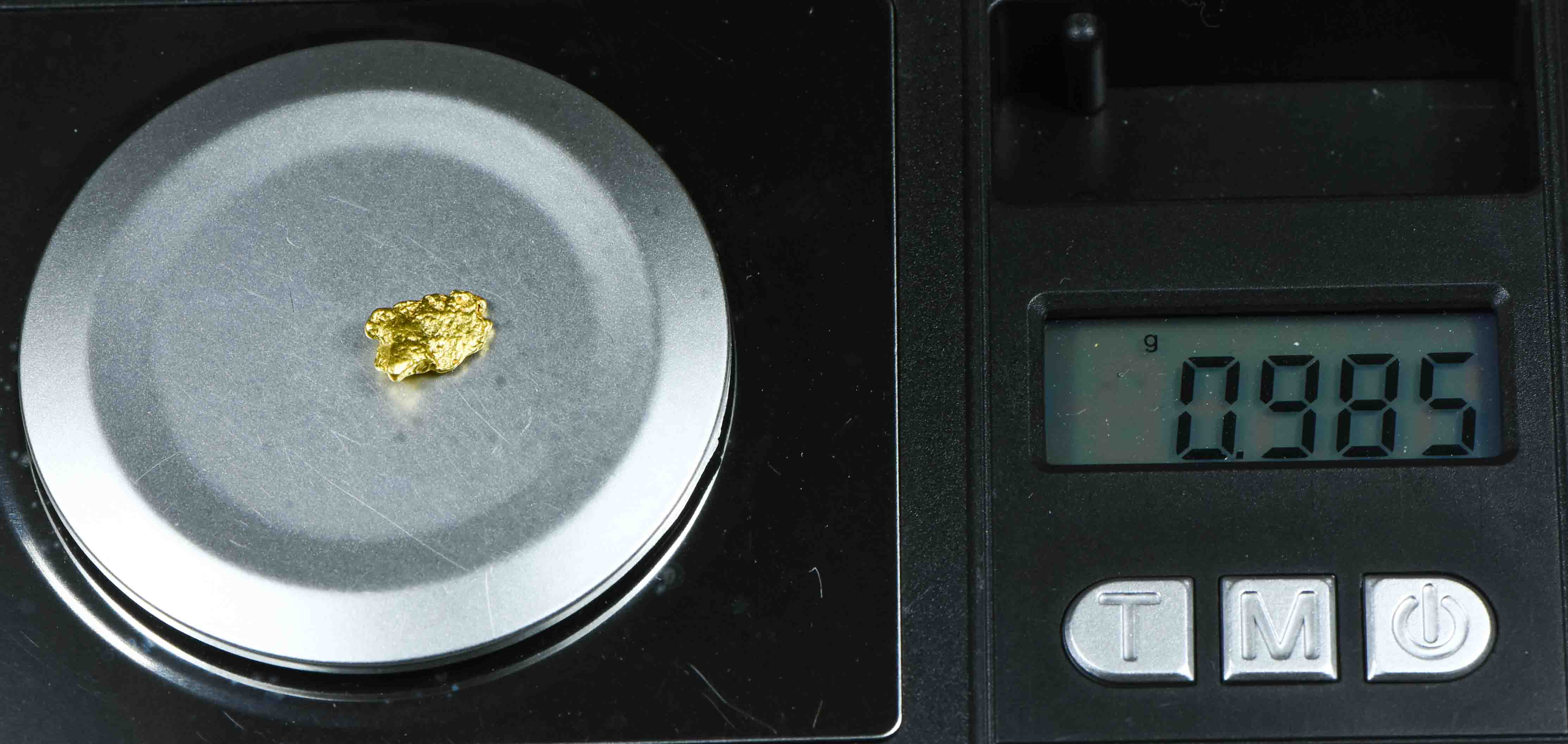 #87 Natural Gold Nugget Montana .98 Grams Genuine