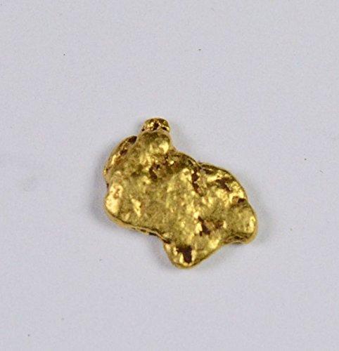 Alaskan-Yukon Bc Gold Rush Natural Nugget 0.26 Grams Genuine Alaska .10-.34