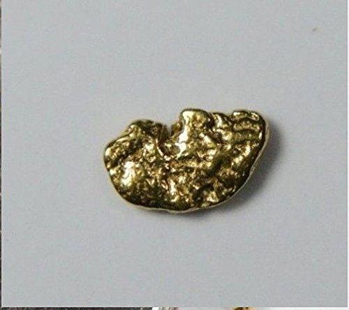 Alaskan-Yukon Bc Gold Rush Natural Nugget 0.14 Grams Genuine Alaska .10-.34