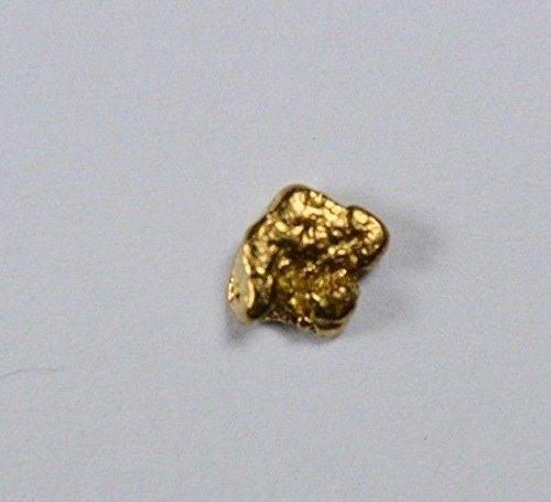 Alaskan-Yukon Bc Gold Rush Natural Nugget 0.17 Grams Genuine Alaska .10-.34