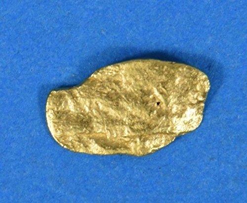 Alaskan-Yukon Bc Gold Rush Natural Nugget 0.32 Grams Genuine Alaska .10-.34