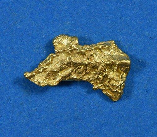 Alaskan-Yukon Bc Gold Rush Natural Nugget 0.27 Grams Genuine Alaska .10-.34