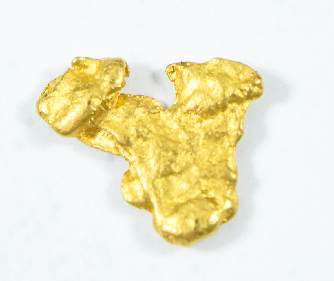 Natural Gold Nugget Australian .15 Gram Genuine