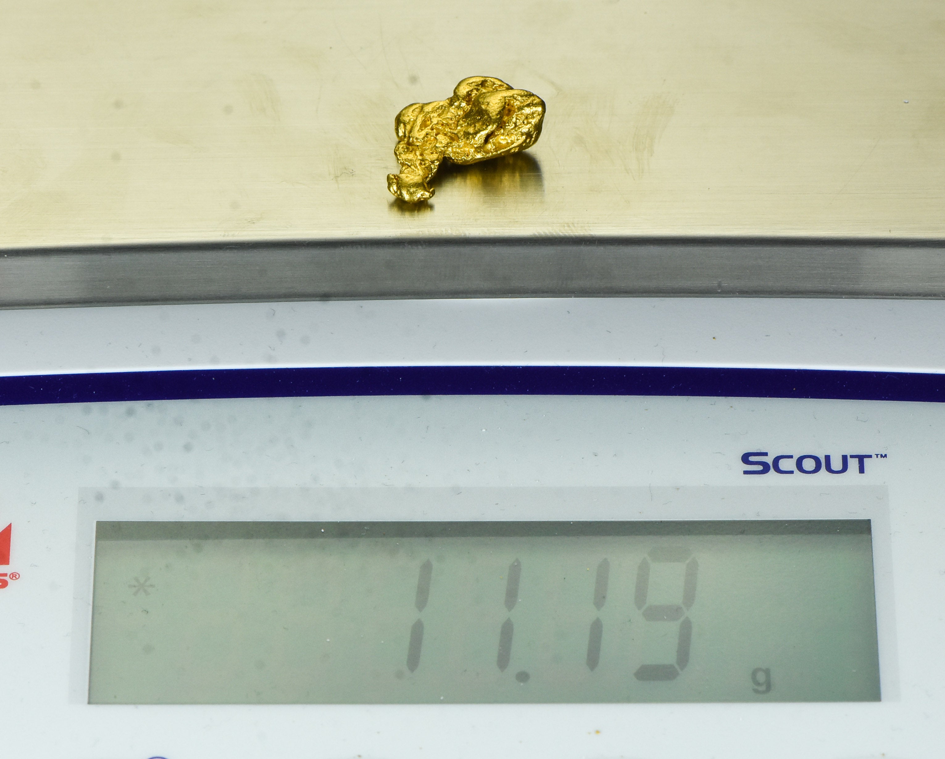 #1154 Natural Gold Nugget Australian 11.19 Grams Genuine