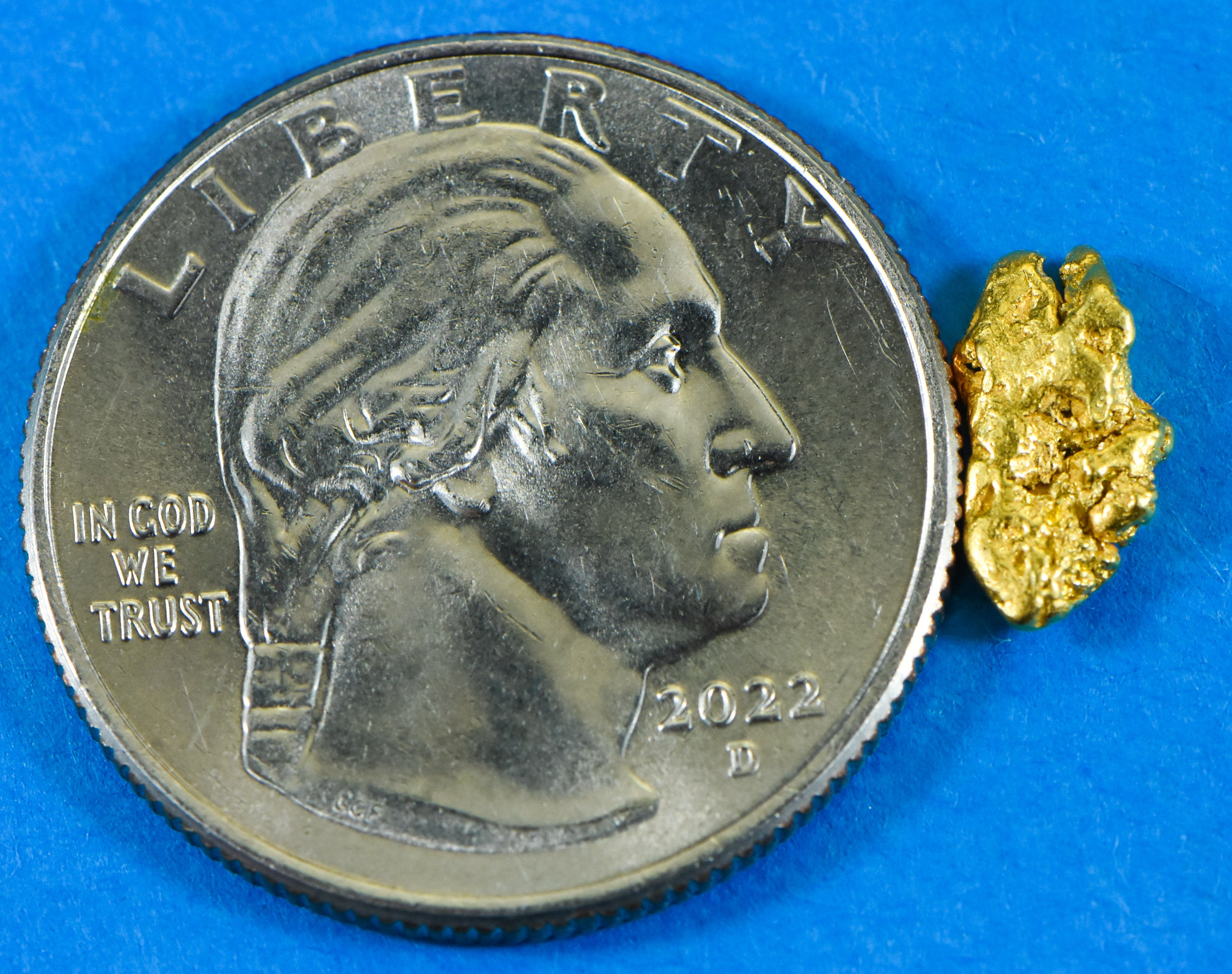 #54 Alaskan BC Natural Gold Nugget .67 Grams Genuine